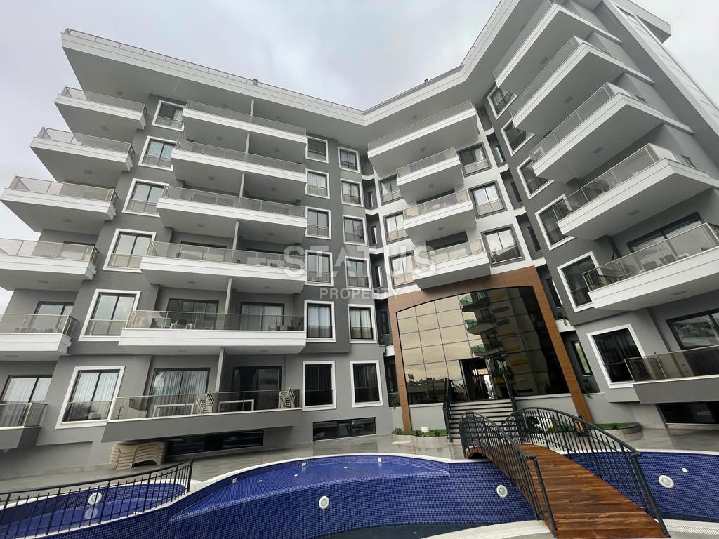 Spacious apartments with sea views in Kargicak. 65m2 фото 8