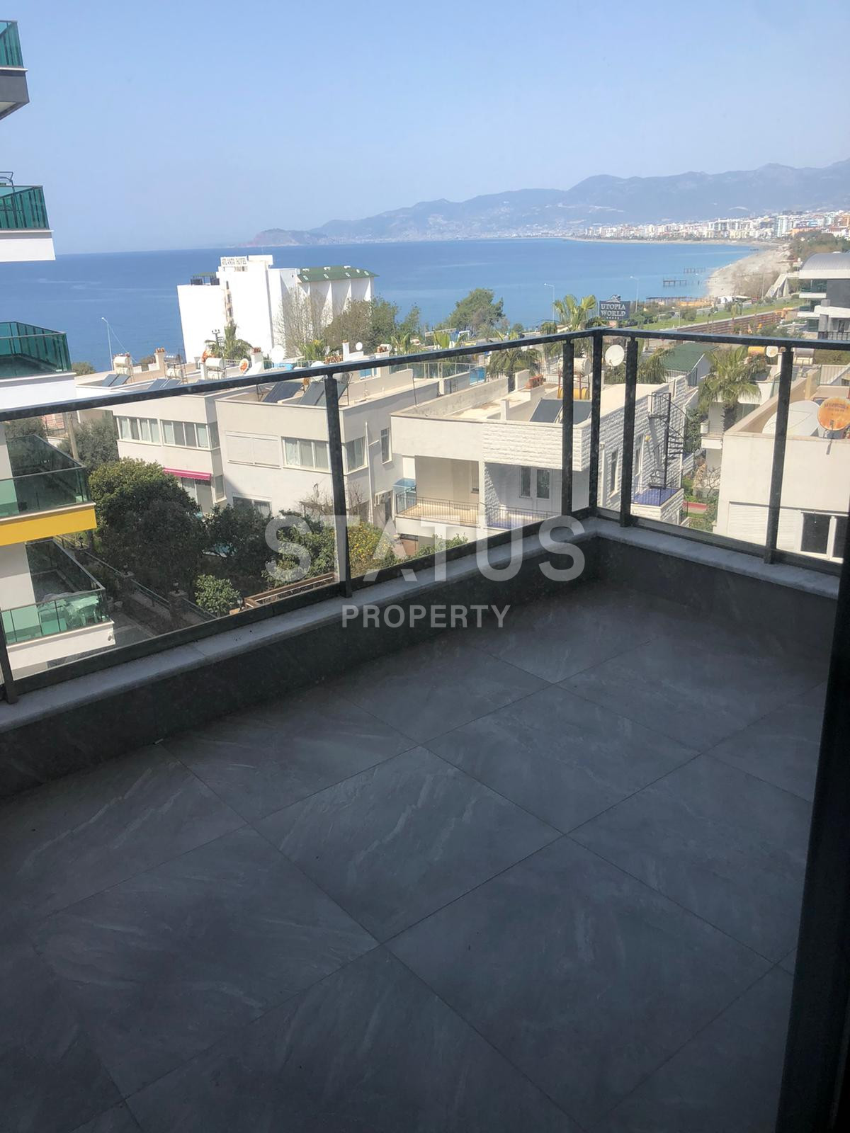 Spacious apartments with sea views in Kargicak. 65m2 фото 10