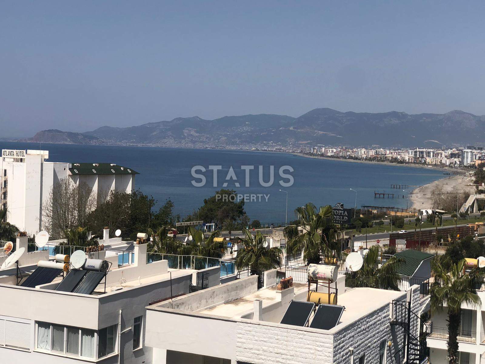 Spacious apartments with sea views in Kargicak. 65m2 фото 11