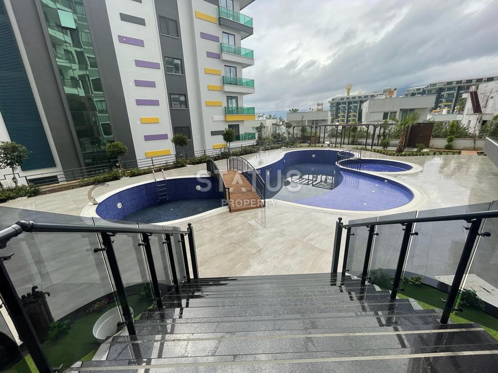 Spacious apartments with sea views in Kargicak. 65m2 фото 30