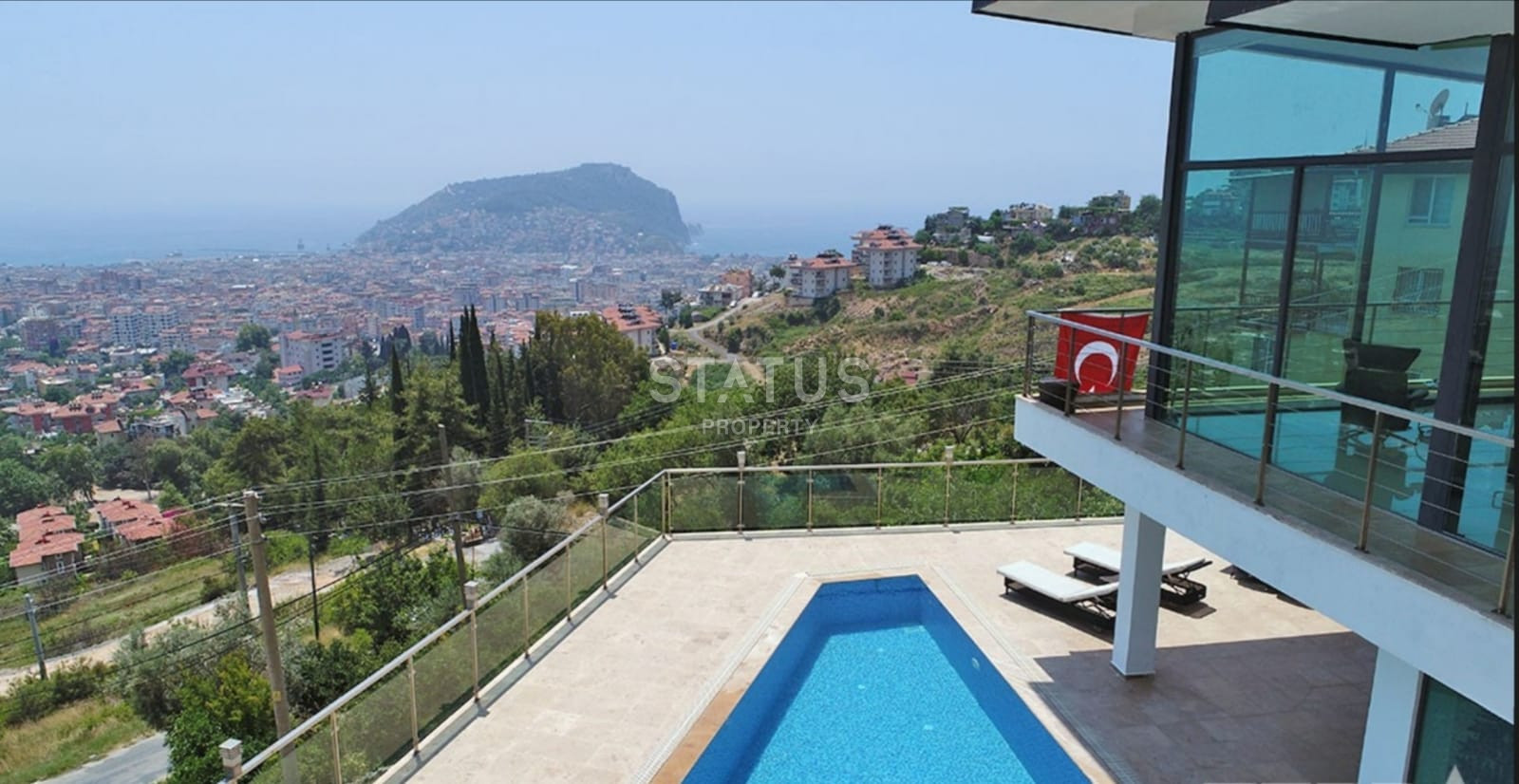 Stunning villa 5+2 on the territory of 700m in Tepe. 350m2 фото 9