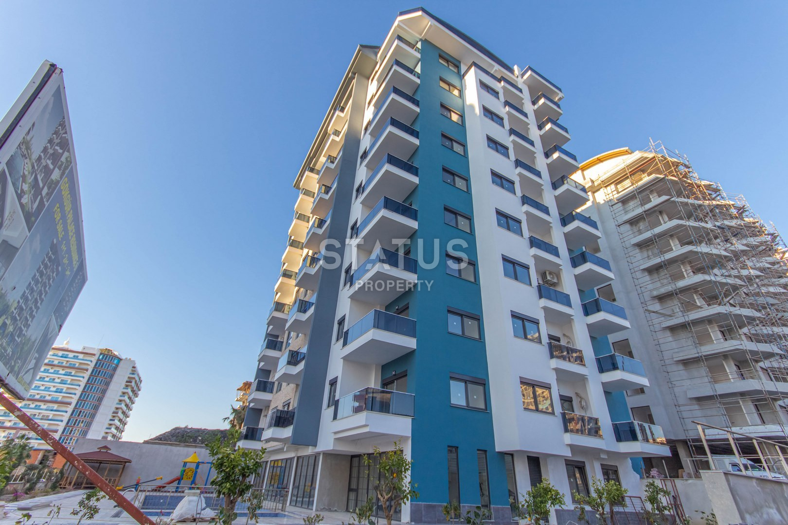 Апартаменты 1+1 в самом центре Махмутлара в новом ЖК. 60м2 фото 21