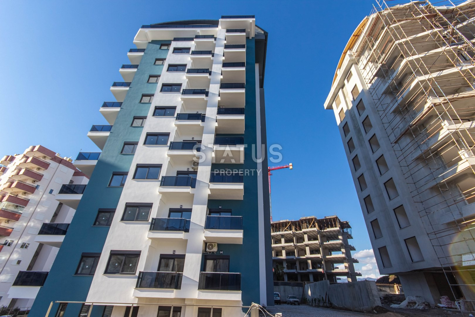 Апартаменты 1+1 в самом центре Махмутлара в новом ЖК. 60м2 фото 23