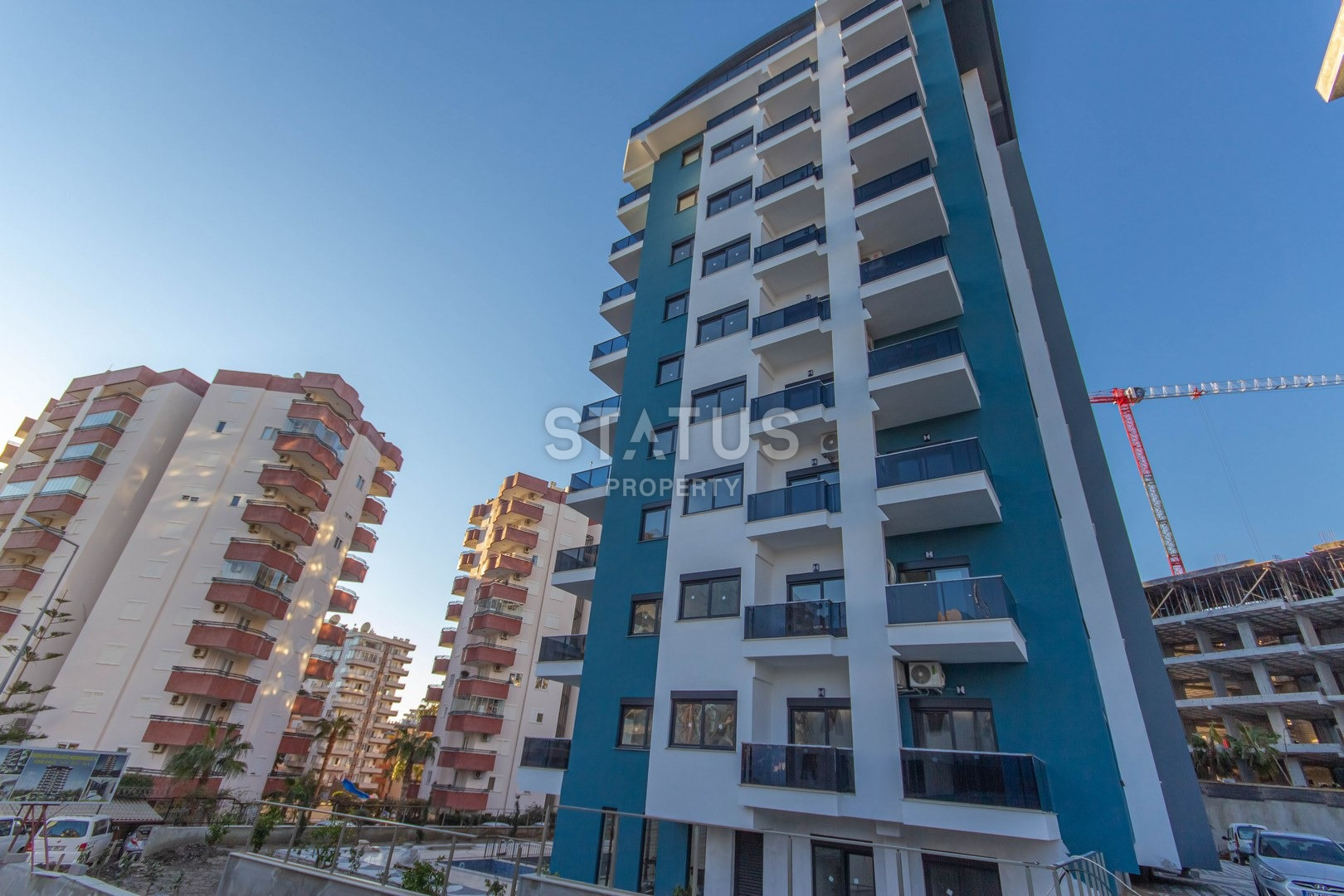 Апартаменты 1+1 в самом центре Махмутлара в новом ЖК. 60м2 фото 24