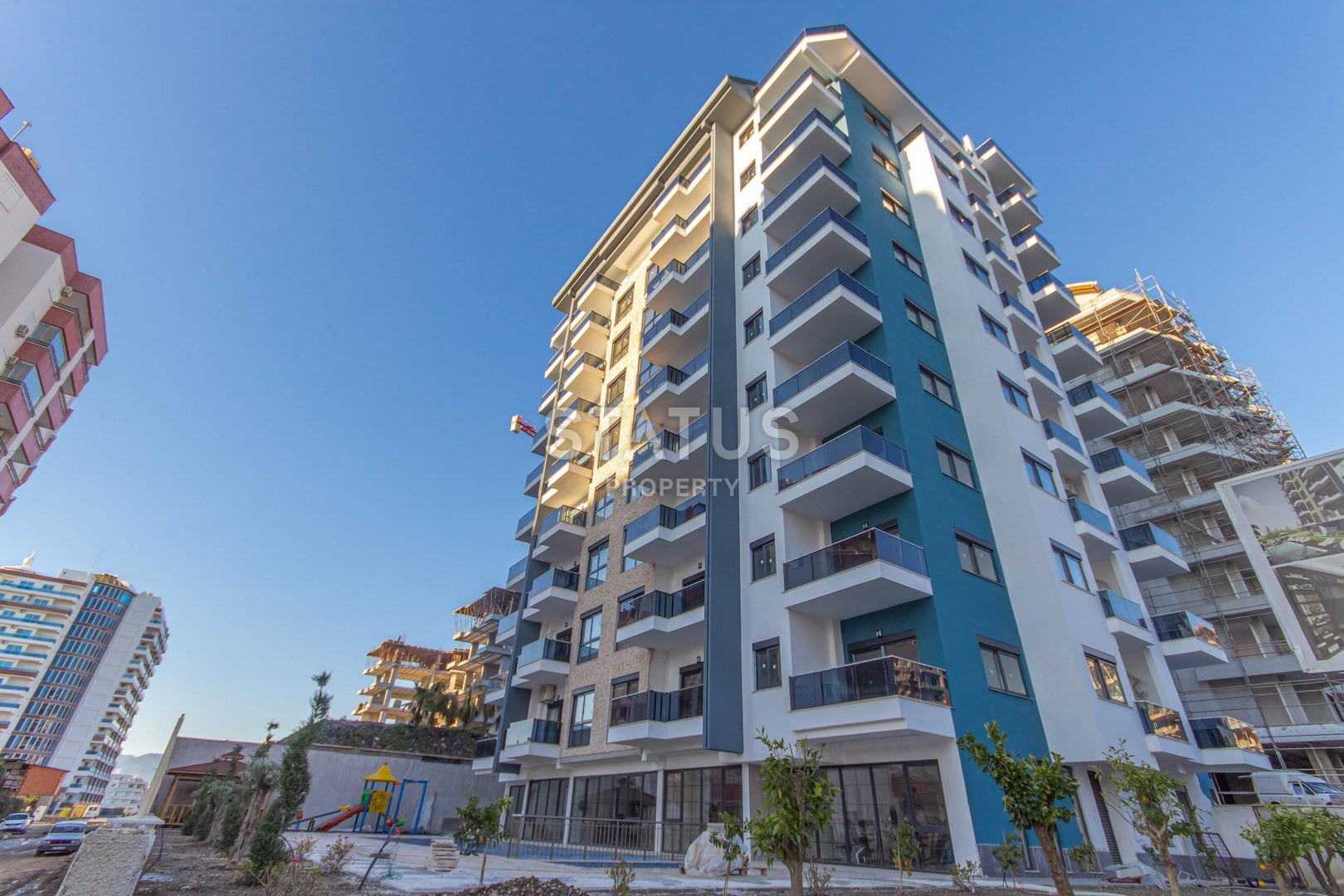 Апартаменты 1+1 в самом центре Махмутлара в новом ЖК. 60м2 фото 25