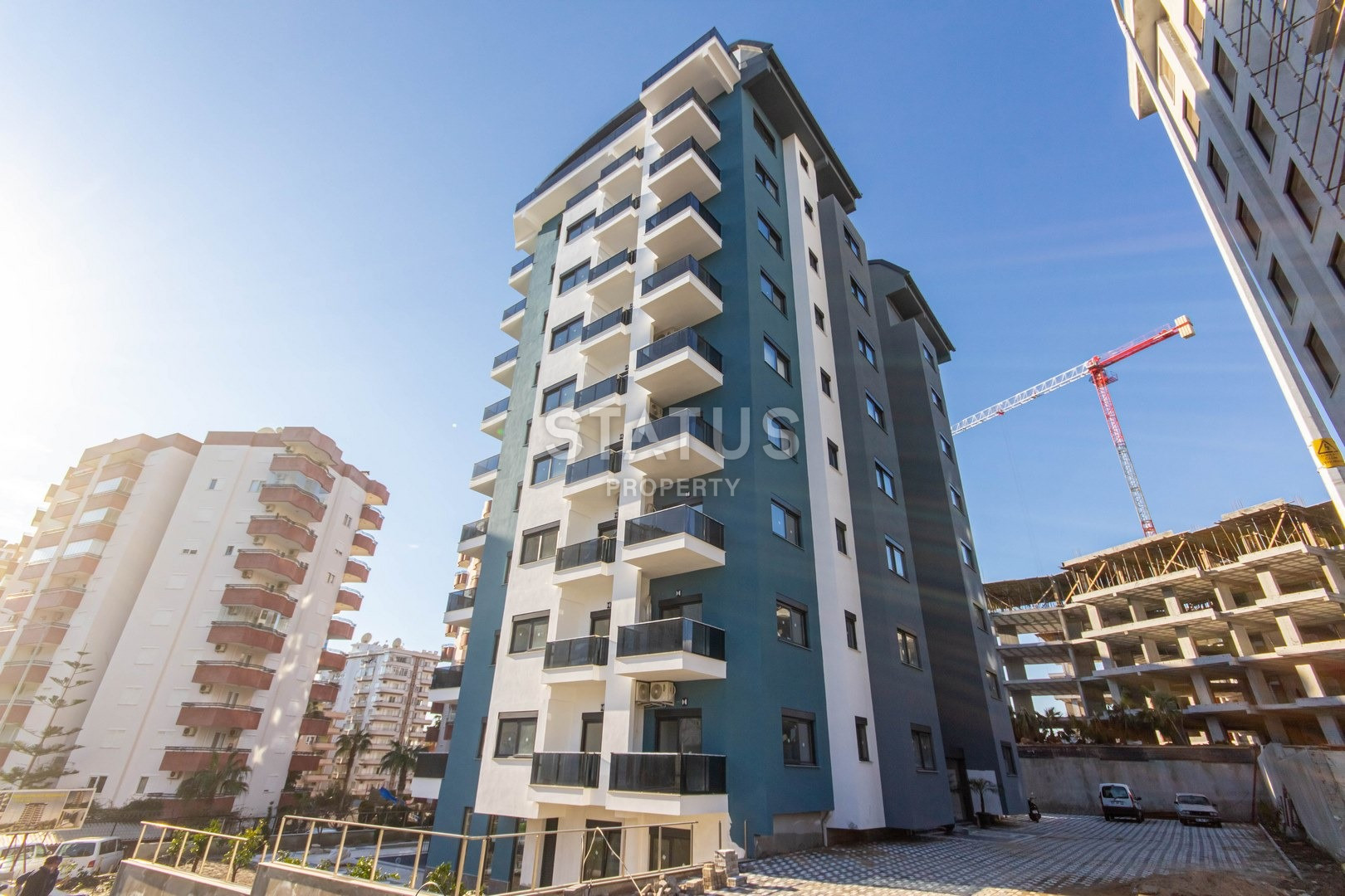 Апартаменты 1+1 в самом центре Махмутлара в новом ЖК. 60м2 фото 28