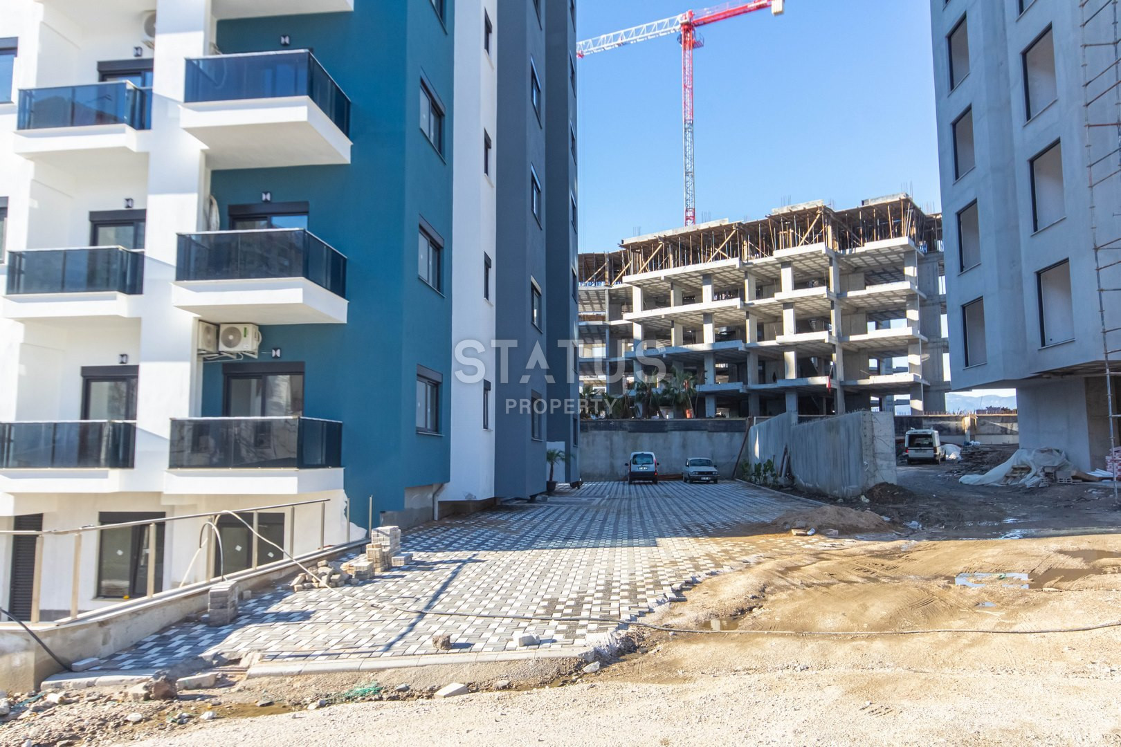 Апартаменты 1+1 в самом центре Махмутлара в новом ЖК. 60м2 фото 30