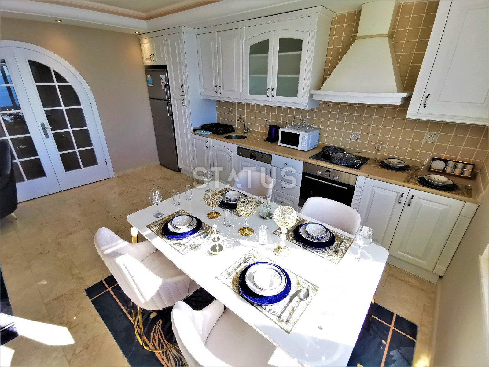 Luxury apartments 2+1 with panoramic sea views in Mahmutlar. 140m 2 фото 24