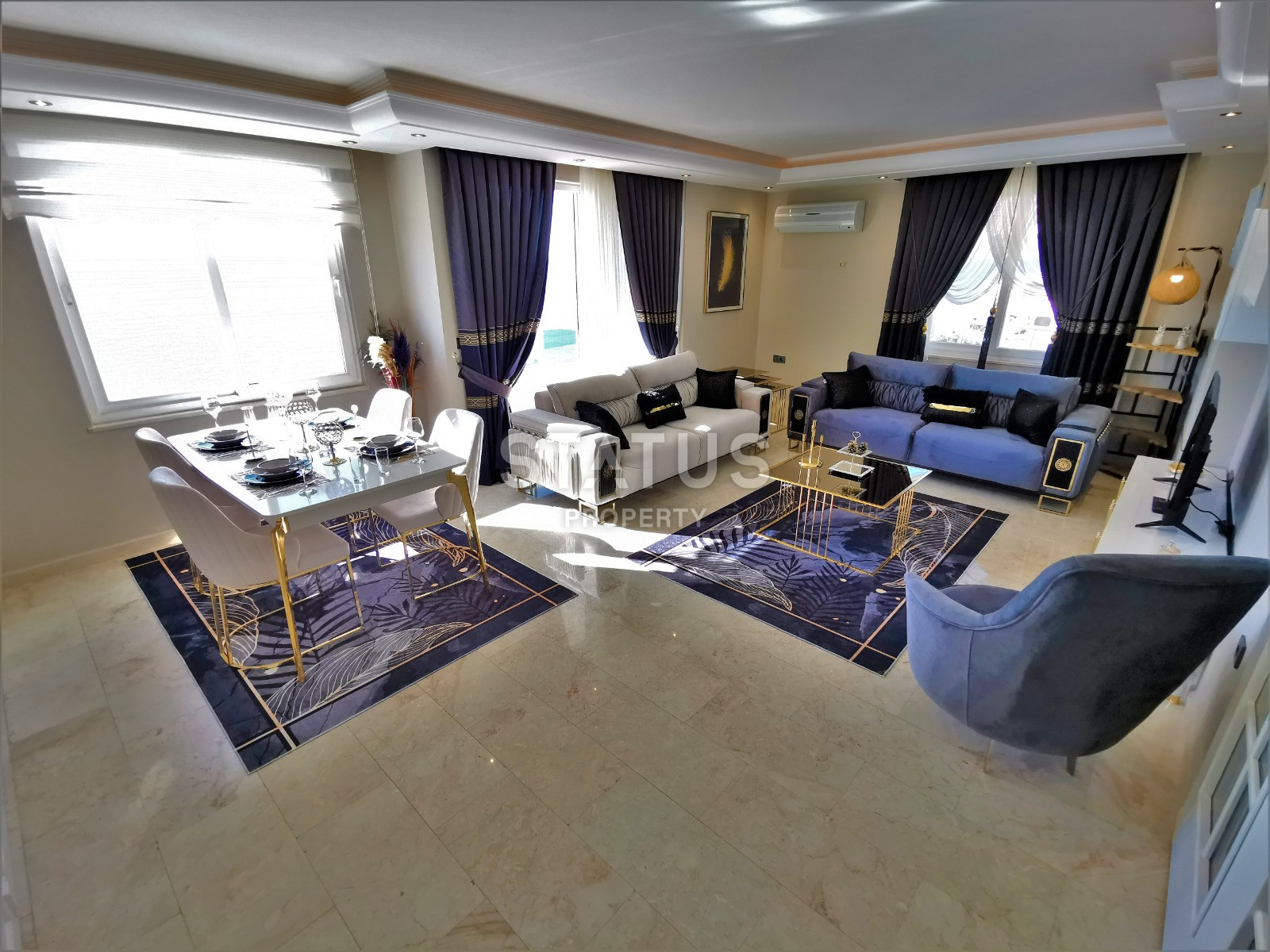 Luxury apartments 2+1 with panoramic sea views in Mahmutlar. 140m 2 фото 27