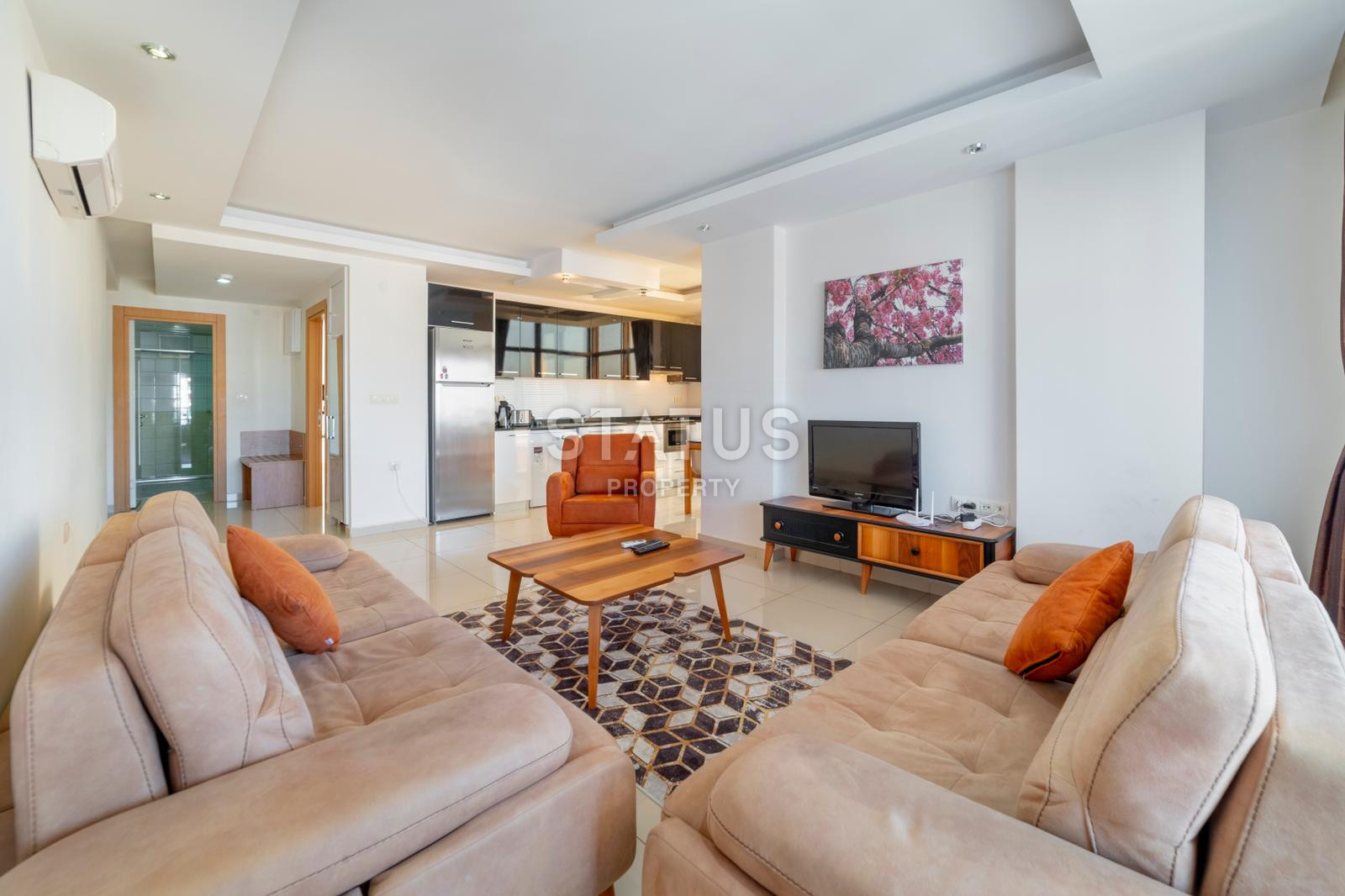 Меблированные просторные апартаменты 1+1 и 2+1 в Джикджилли. От 80 м2 до 100 м2 фото 12