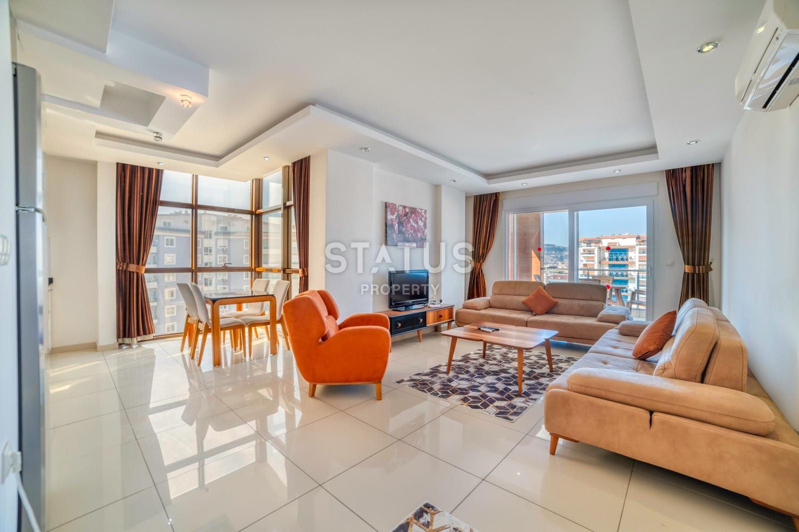 Меблированные просторные апартаменты 1+1 и 2+1 в Джикджилли. От 80 м2 до 100 м2 фото 15