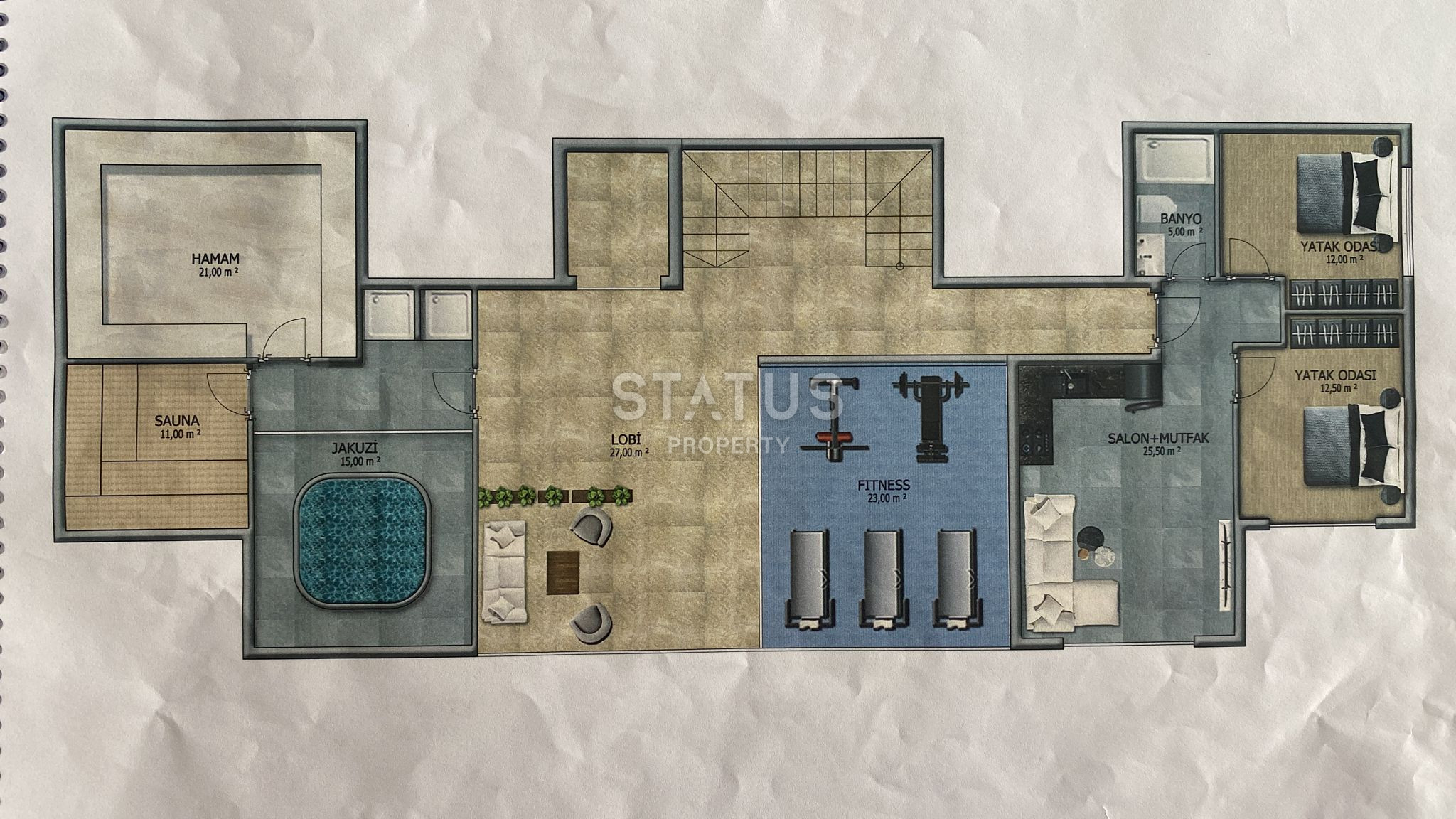 Investment project at attractive prices 1km from the beach in Avsalara. 44m2-104m2 фото 15