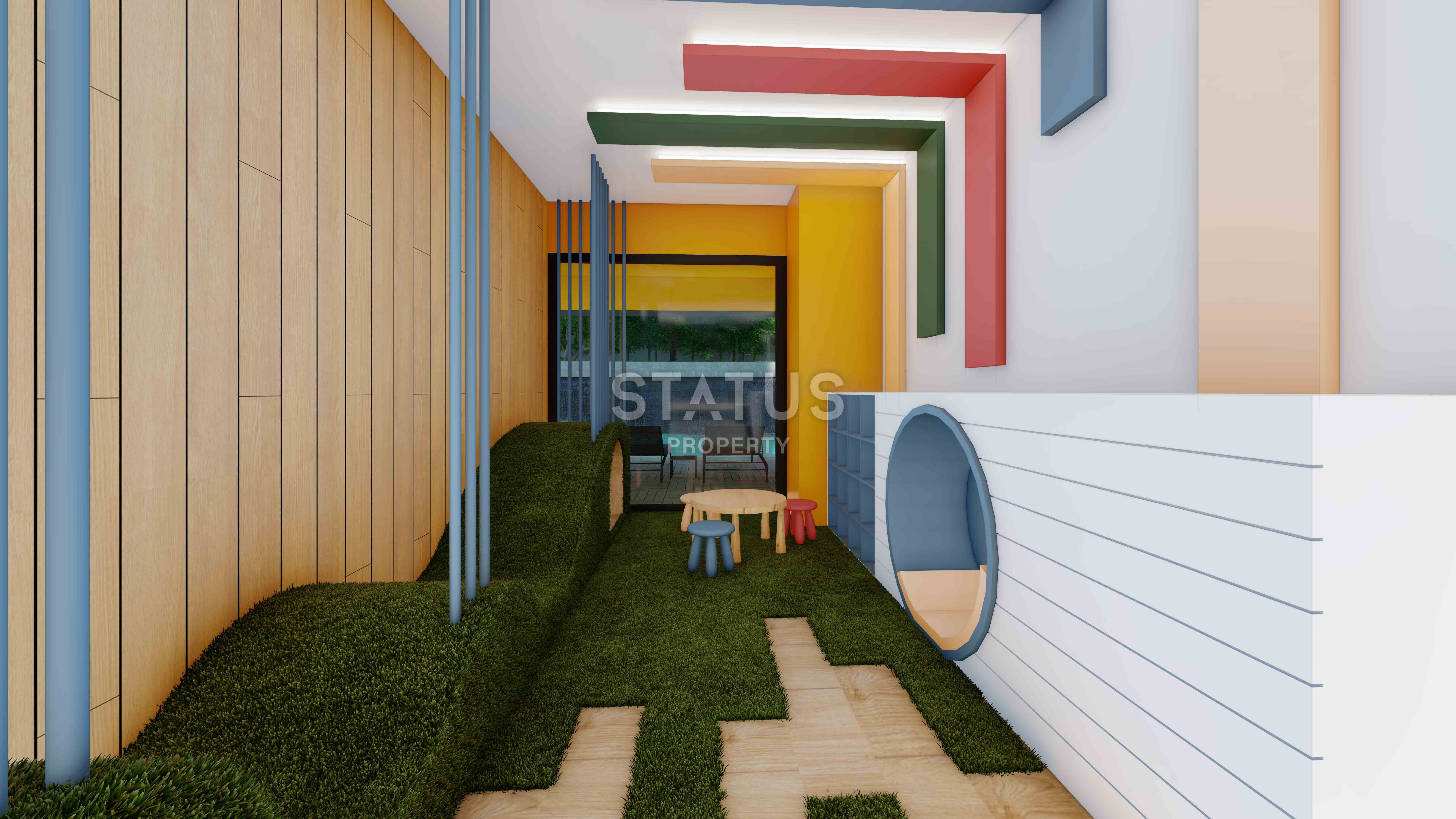 Апартаменты в стильной бутик резиденции в центре г. Аланья. 63,5 м2 фото 8