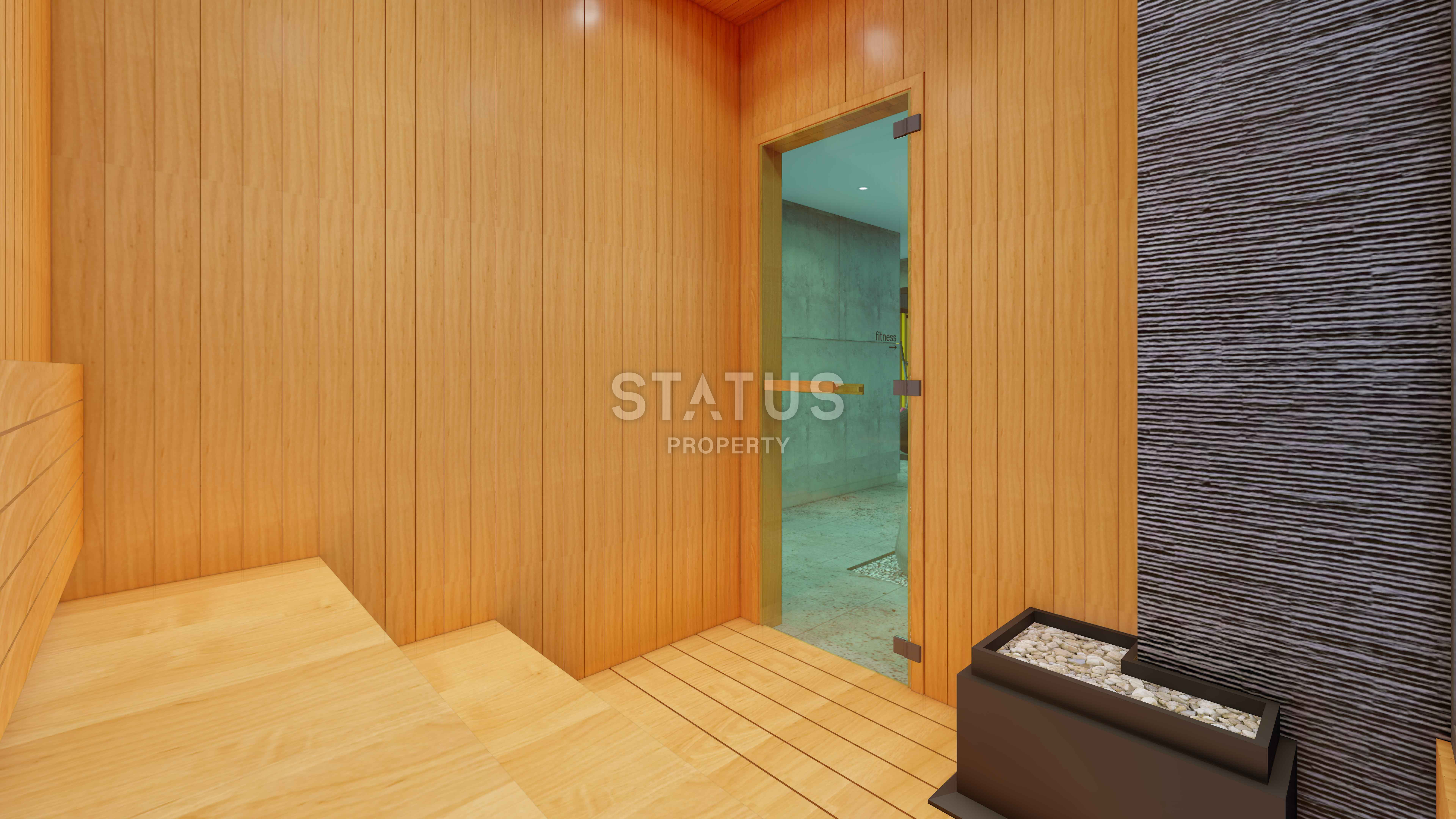 Апартаменты в стильной бутик резиденции в центре г. Аланья. 63,5 м2 фото 13