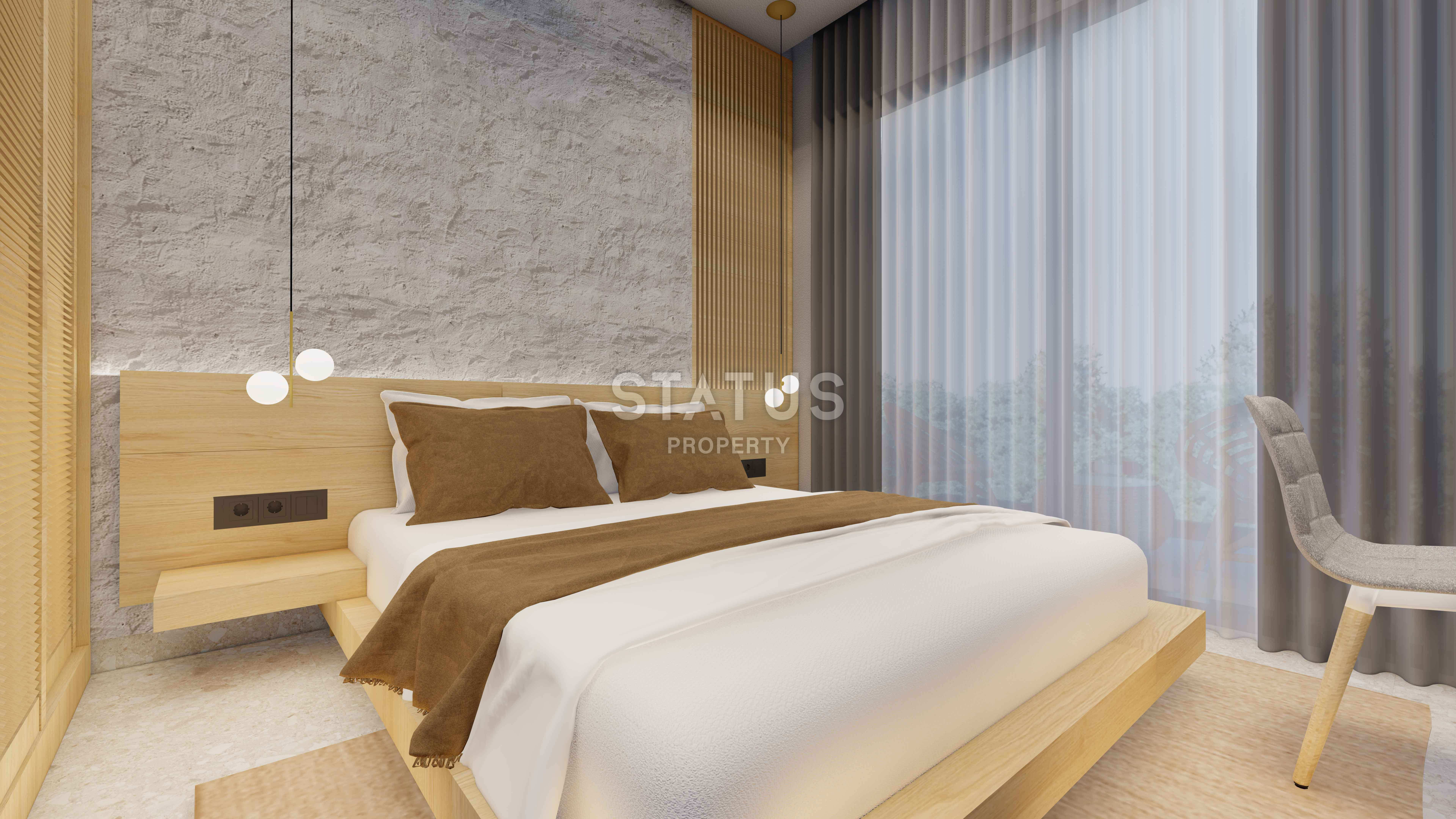 Апартаменты в стильной бутик резиденции в центре г. Аланья. 63,5 м2 фото 15