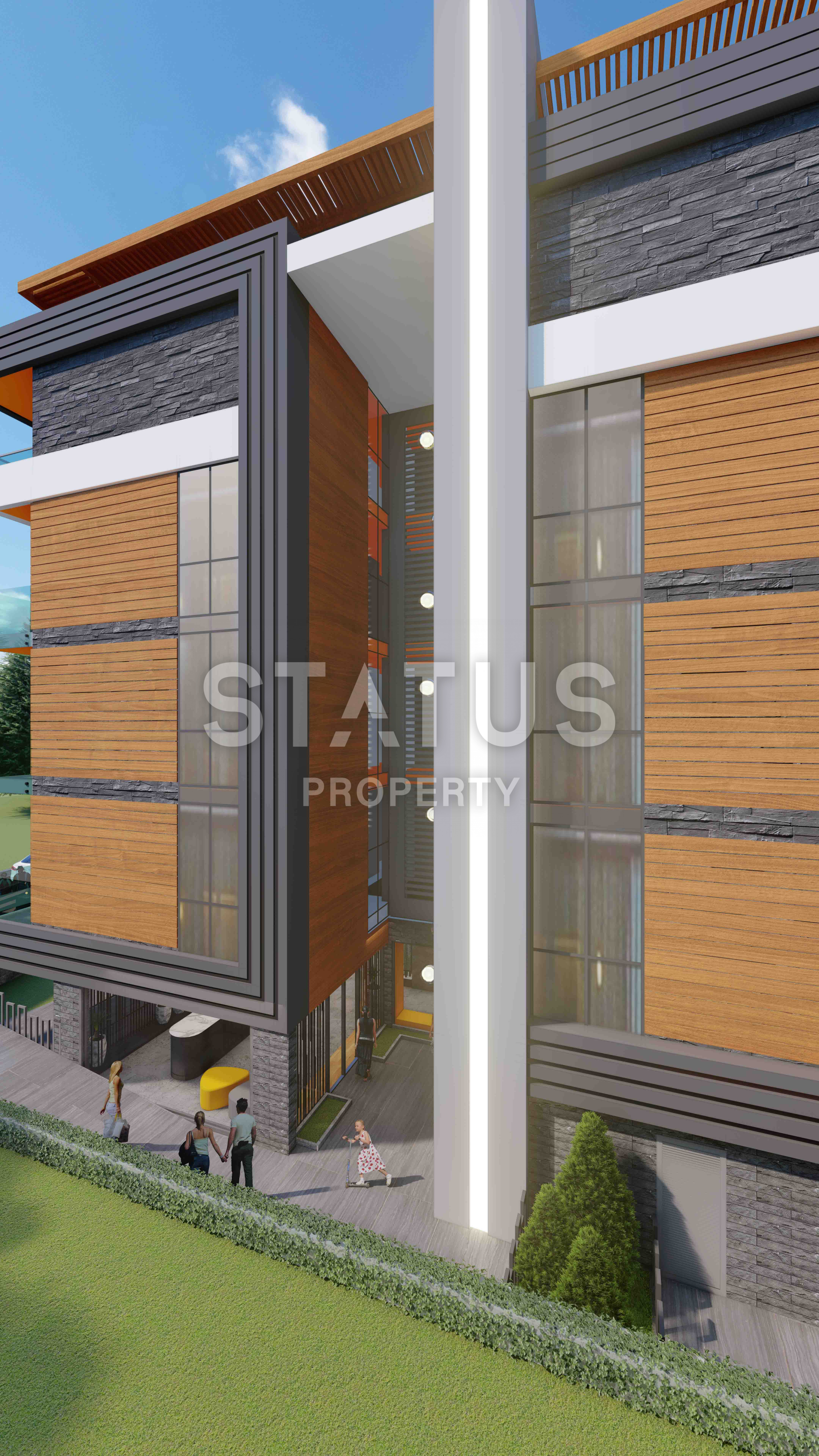 Апартаменты в стильной бутик резиденции в центре г. Аланья. 63,5 м2 фото 20