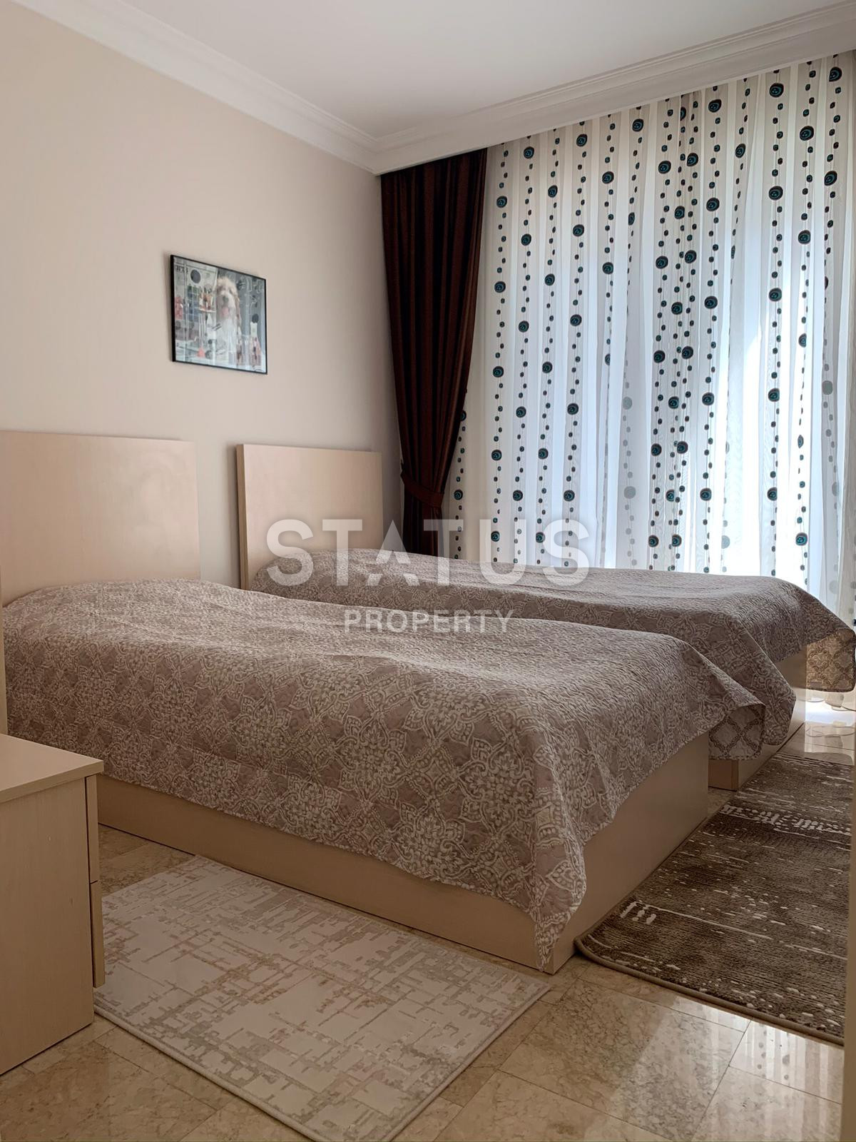 Трёхкомнатная квартира с видом на море в Джикджилли. 117м2 фото 15