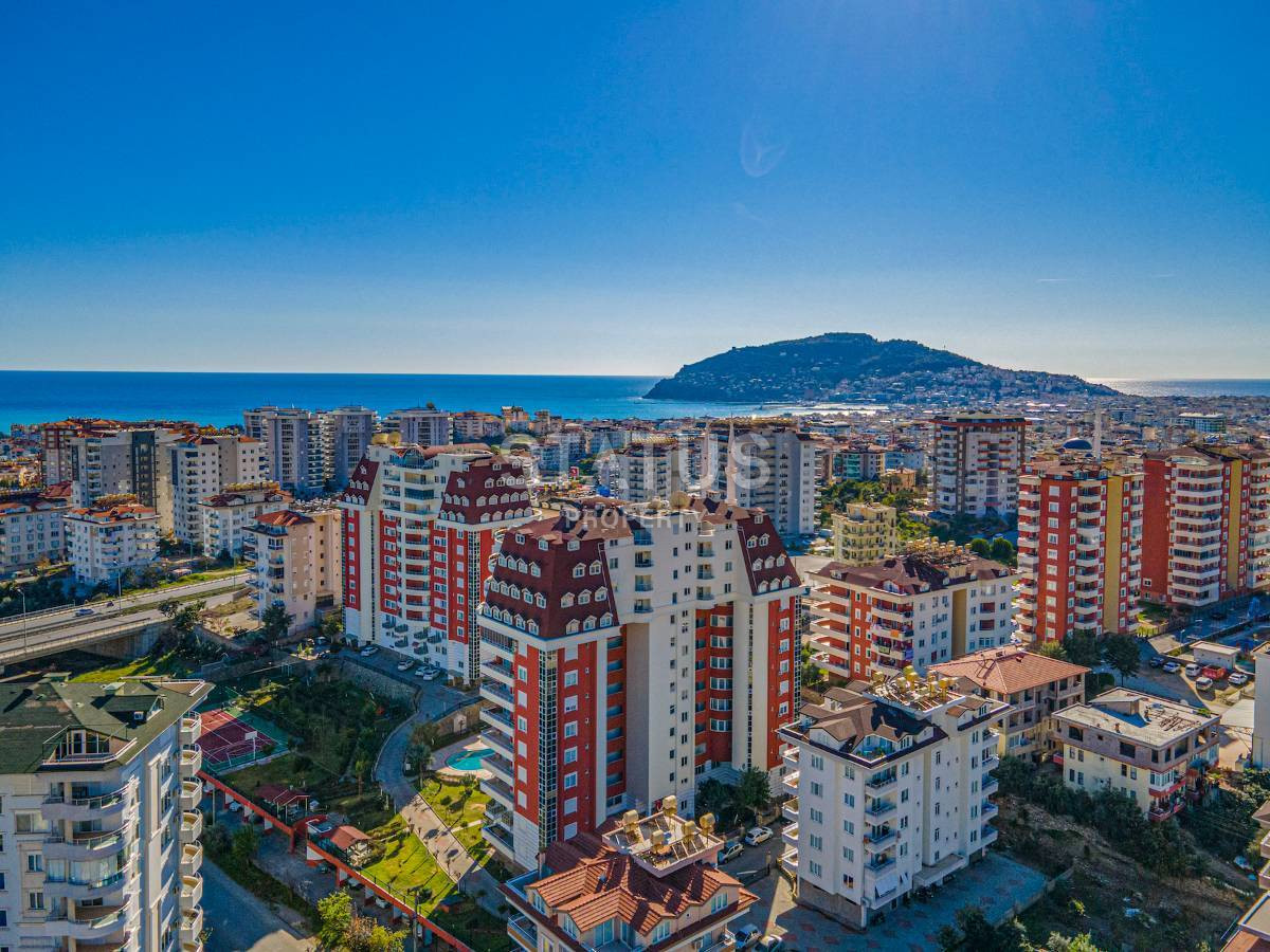 Трёхкомнатная квартира с видом на море в Джикджилли. 117м2 фото 24