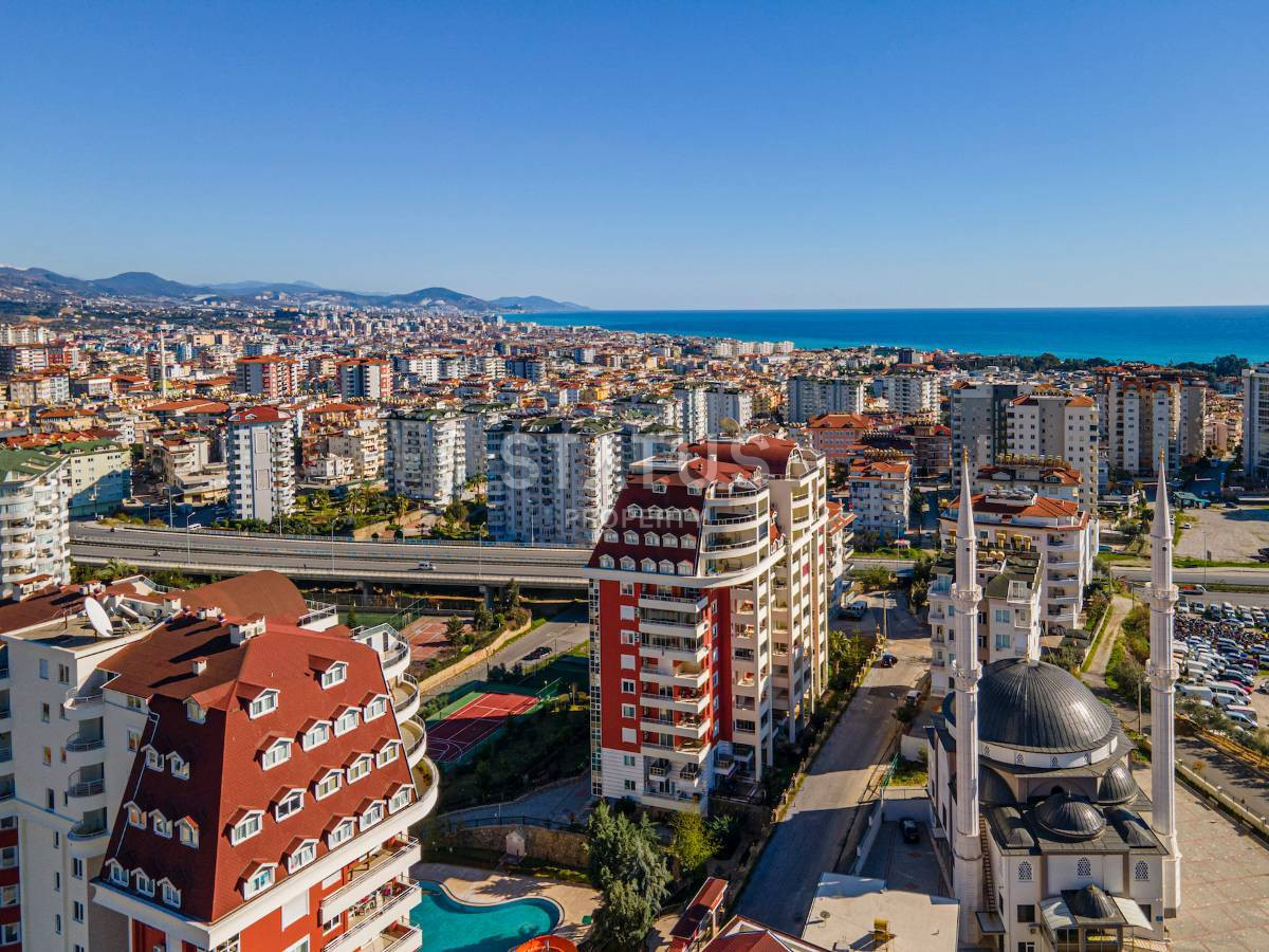 Трёхкомнатная квартира с видом на море в Джикджилли. 117м2 фото 31