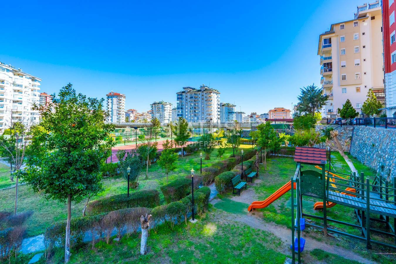 Трёхкомнатная квартира с видом на море в Джикджилли. 117м2 фото 35