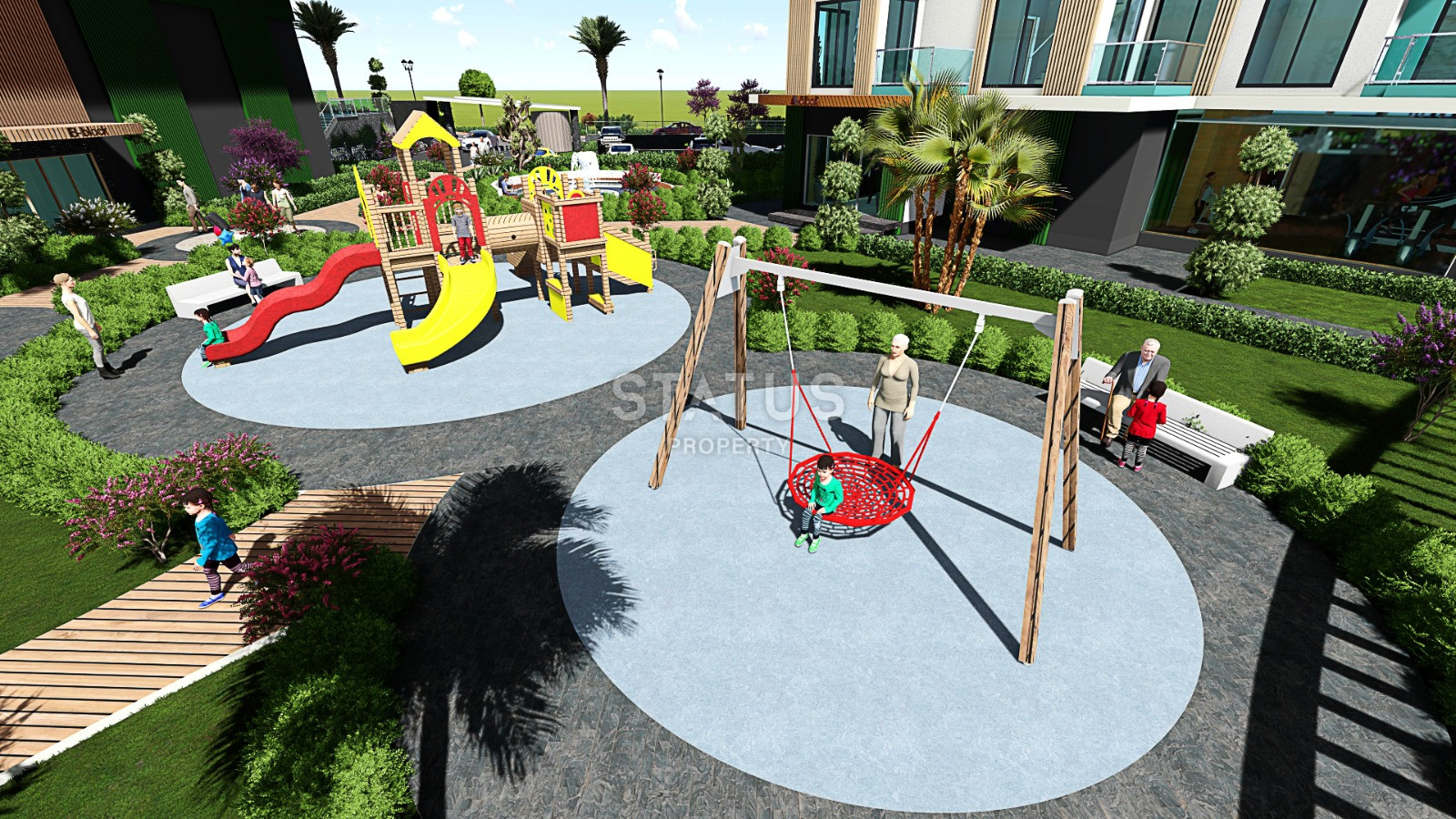 Апартаменты в жилом комплексе с инфраструктурой 5 звездочного отеля. 51м2 фото 3