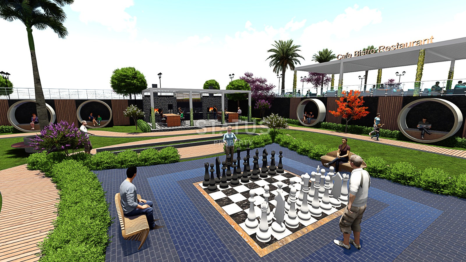 Апартаменты в жилом комплексе с инфраструктурой 5 звездочного отеля. 51м2 фото 5