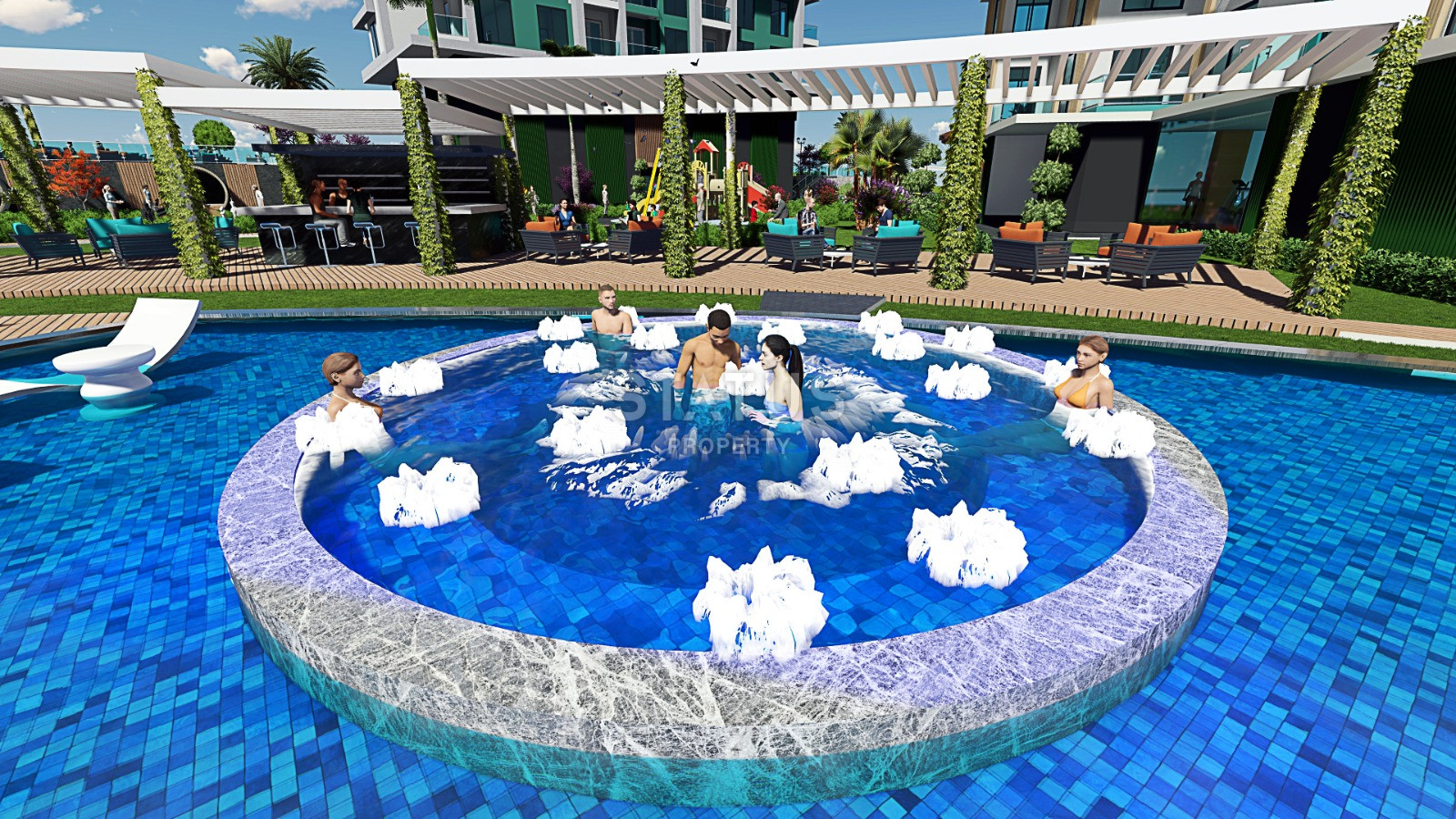 Апартаменты в жилом комплексе с инфраструктурой 5 звездочного отеля. 51м2 фото 10