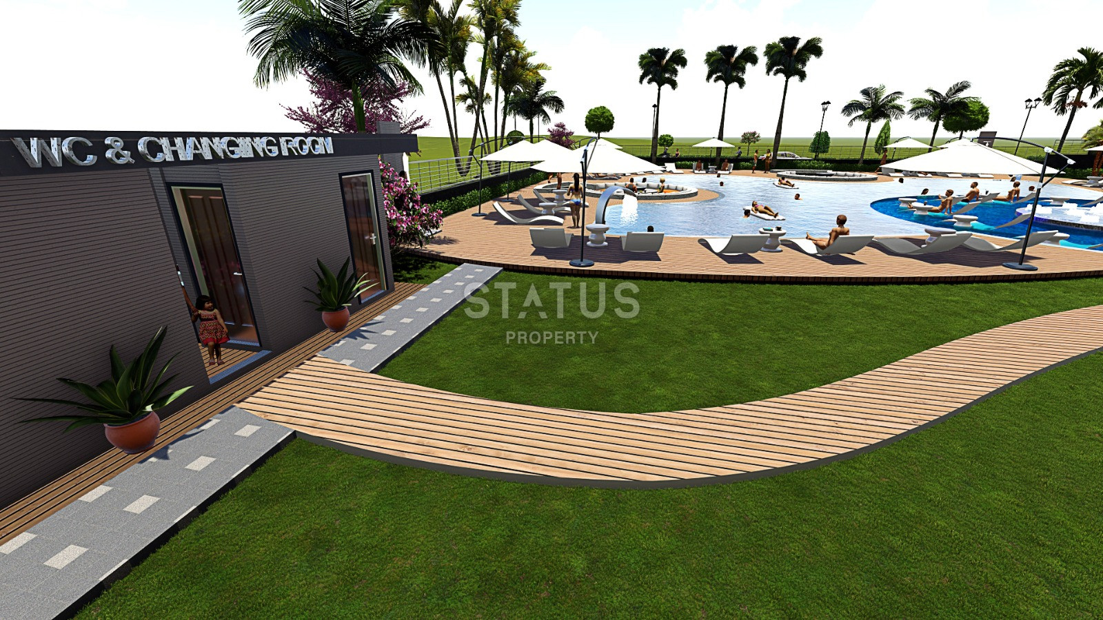 Апартаменты в жилом комплексе с инфраструктурой 5 звездочного отеля. 51м2 фото 12