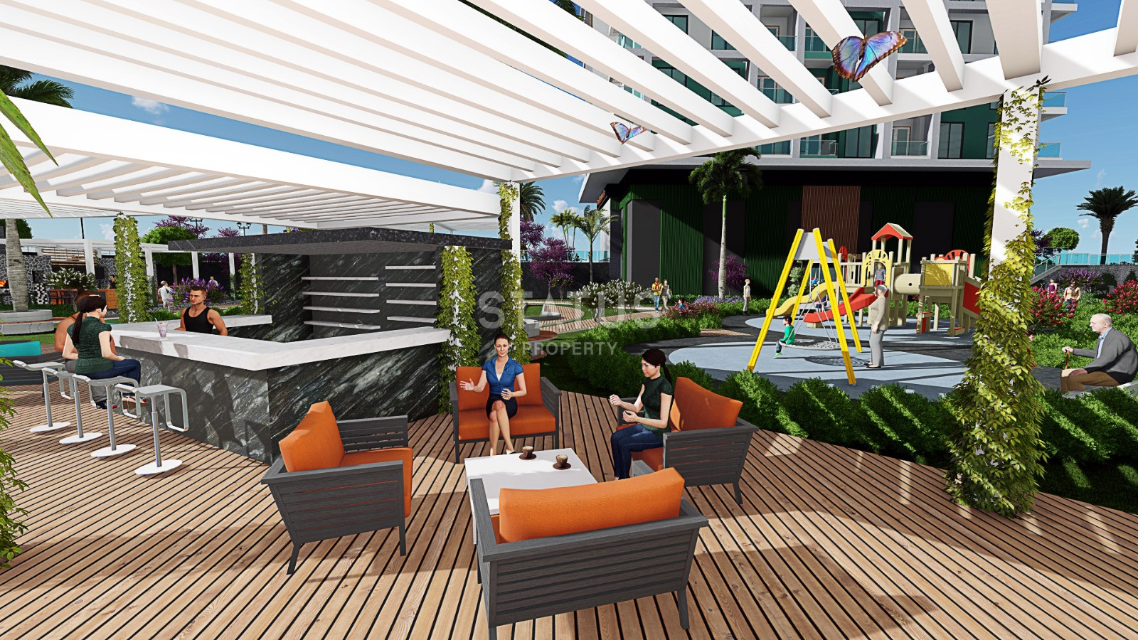 Апартаменты в жилом комплексе с инфраструктурой 5 звездочного отеля. 51м2 фото 16