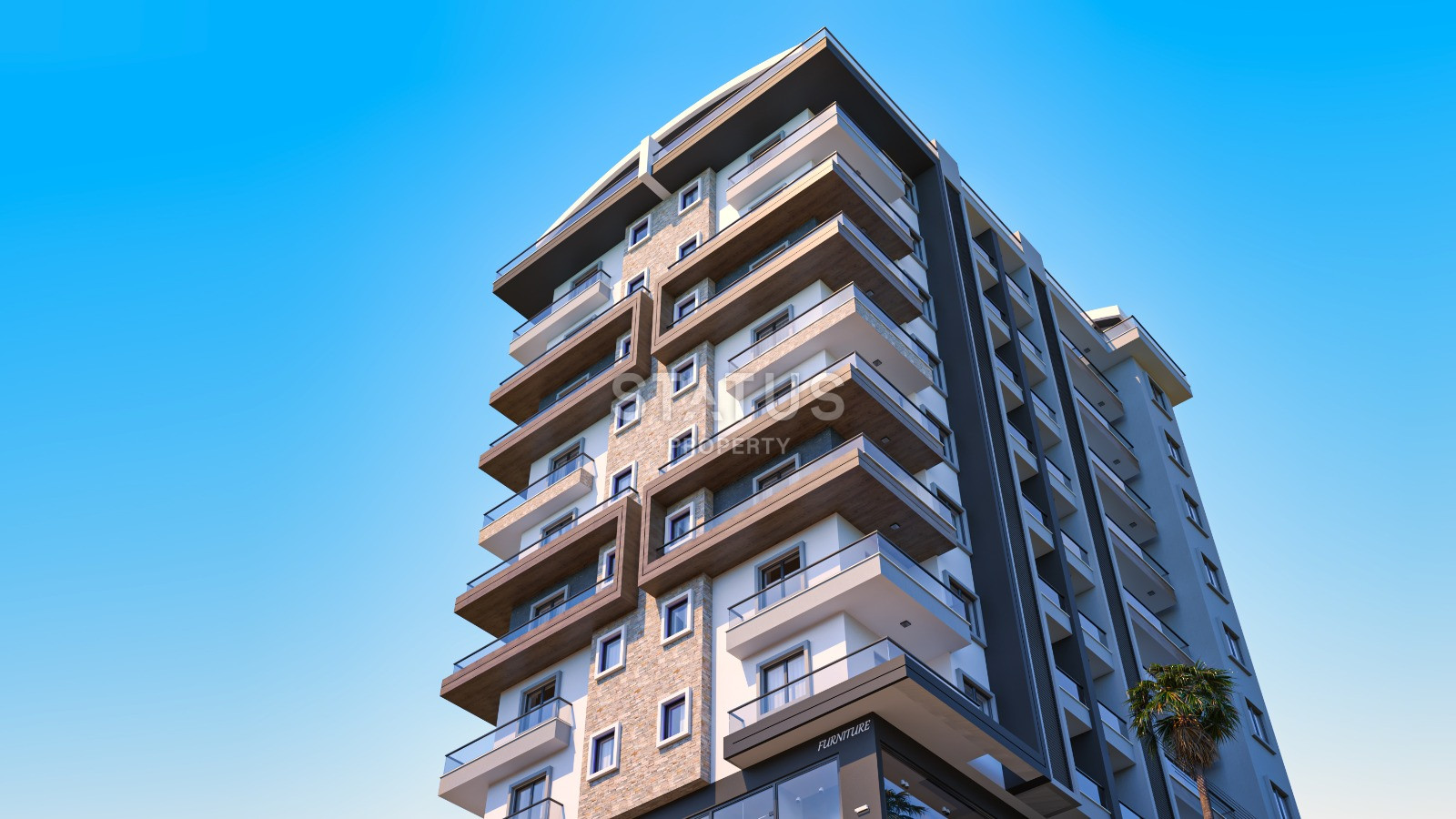 Горячая инвестиция в новом проекте в Махмутларе, 300м от моря. 59м2-145м2 фото 3