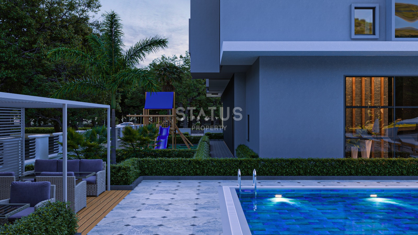 Горячая инвестиция в новом проекте в Махмутларе, 300м от моря. 59м2-145м2 фото 9