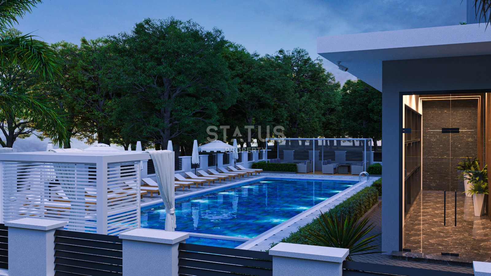 Горячая инвестиция в новом проекте в Махмутларе, 300м от моря. 59м2-145м2 фото 11