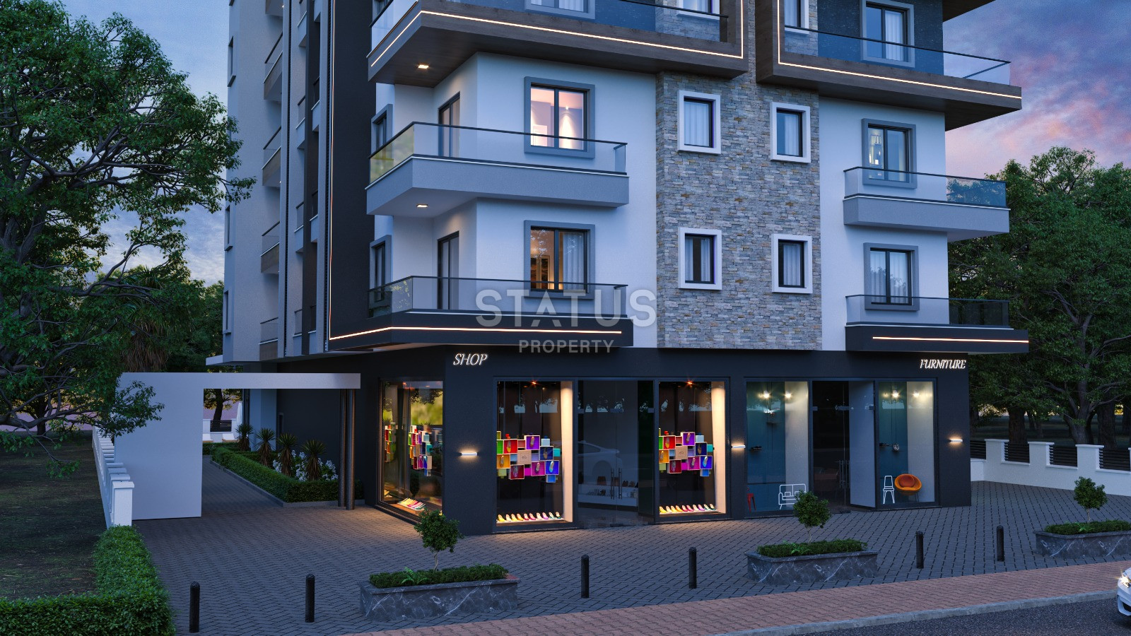 Горячая инвестиция в новом проекте в Махмутларе, 300м от моря. 59м2-145м2 фото 13