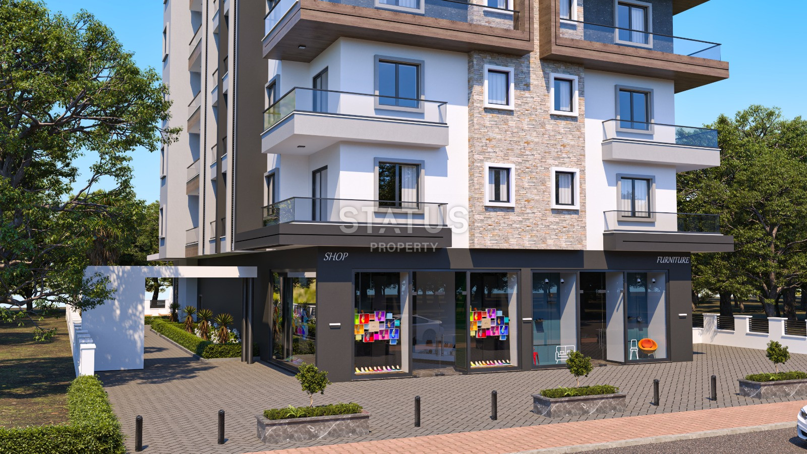 Горячая инвестиция в новом проекте в Махмутларе, 300м от моря. 59м2-145м2 фото 14