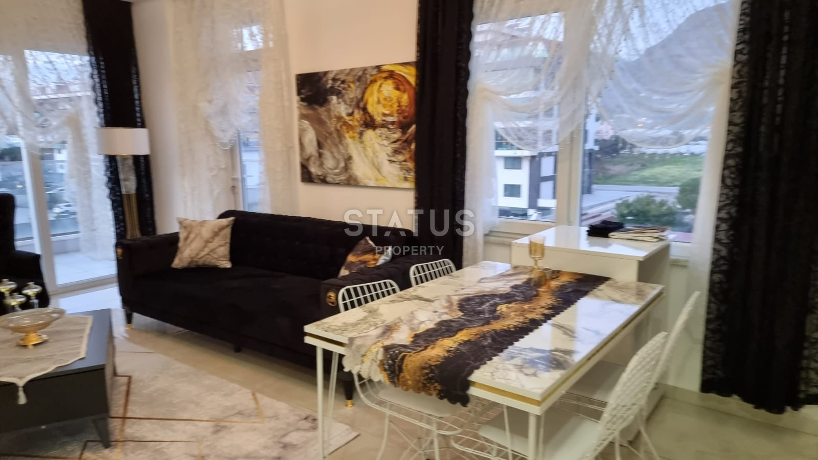 Меблированные апартаменты 1+1 в новом жилом комплексе в Кестеле. 58м2 фото 3