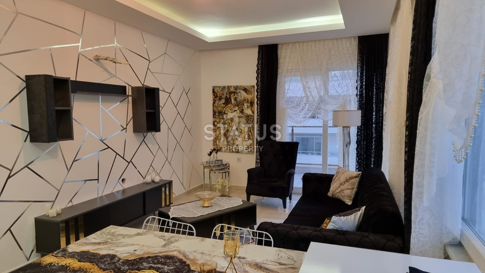 Меблированные апартаменты 1+1 в новом жилом комплексе в Кестеле. 58м2 фото 6