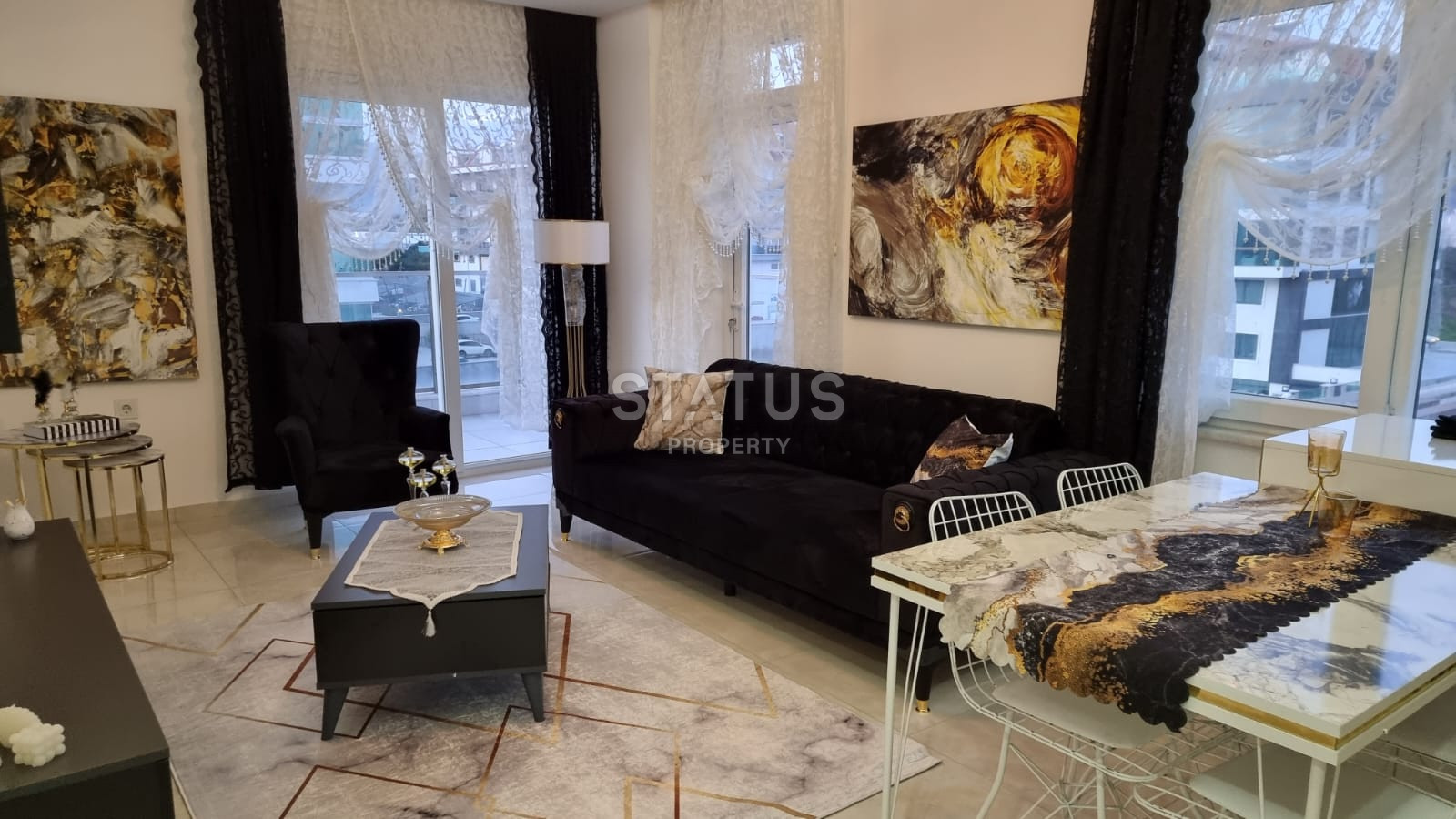 Меблированные апартаменты 1+1 в новом жилом комплексе в Кестеле. 58м2 фото 7