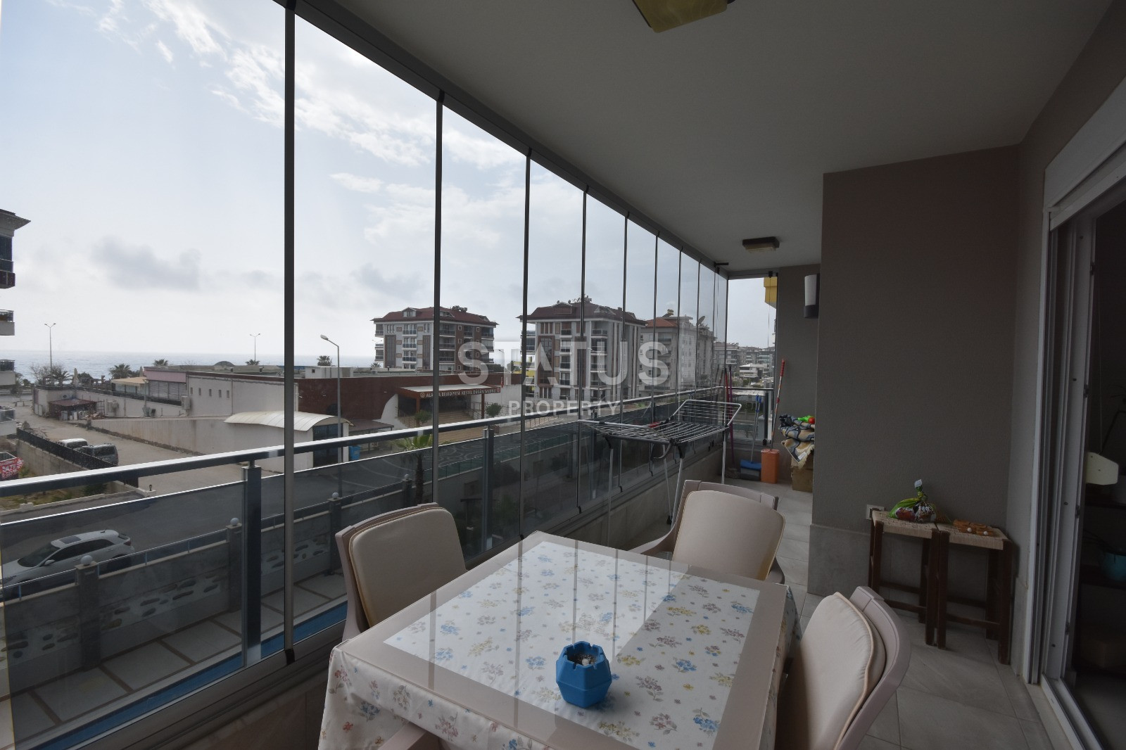 Меблированные апартаменты 1+1 с прямым видом на море в Кестеле. 75м2 фото 18