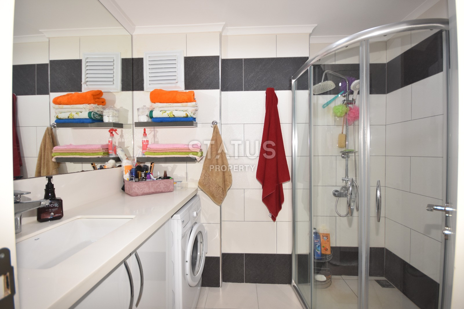 Меблированные апартаменты 1+1 с прямым видом на море в Кестеле. 75м2 фото 20