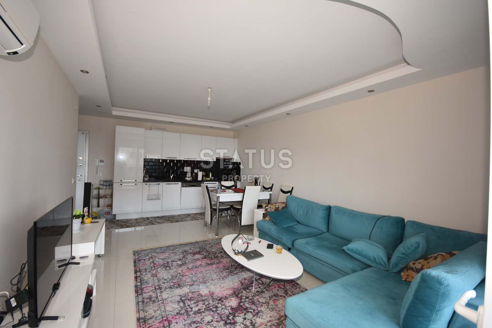 Меблированные апартаменты 1+1 с прямым видом на море в Кестеле. 75м2 фото 21