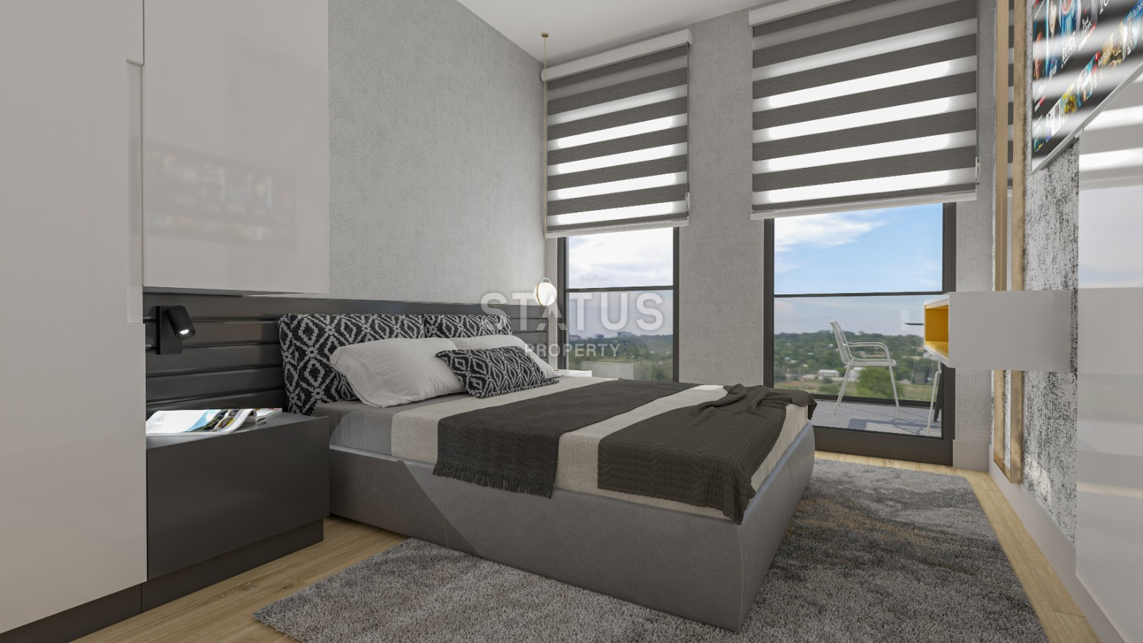 Элитный комплекс в Кестеле с инфинити бассейном, 54м2 фото 7