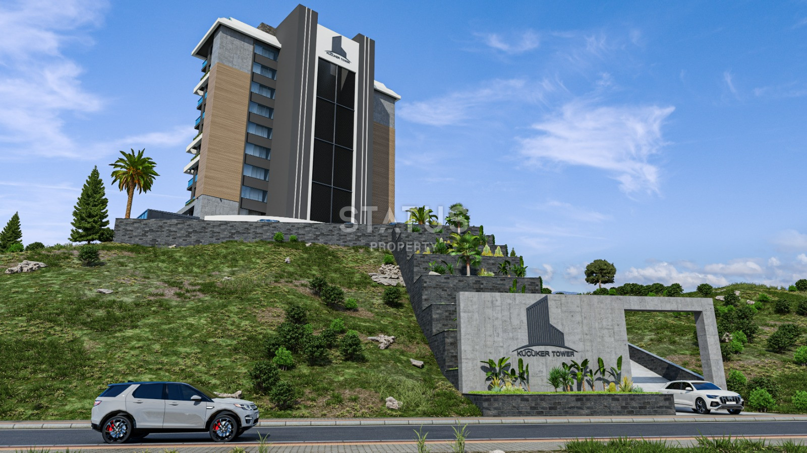 Элитный комплекс в Кестеле с инфинити бассейном, 54м2 фото 13