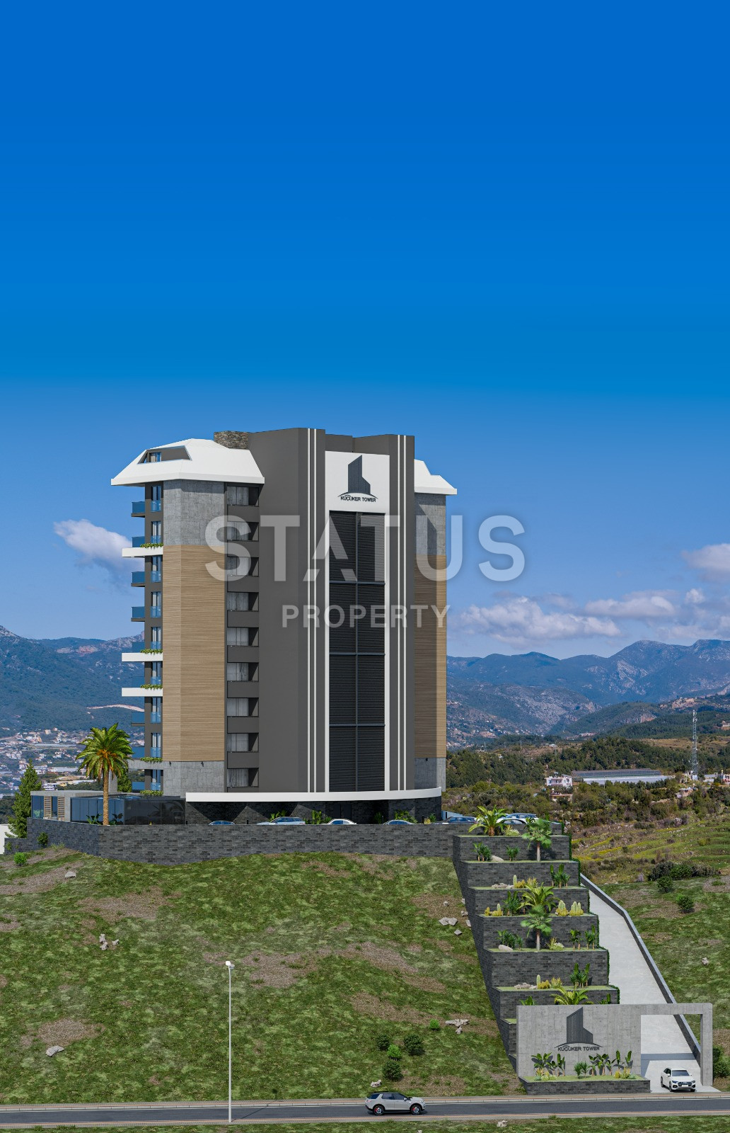 Элитный комплекс в Кестеле с инфинити бассейном, 54м2 фото 14