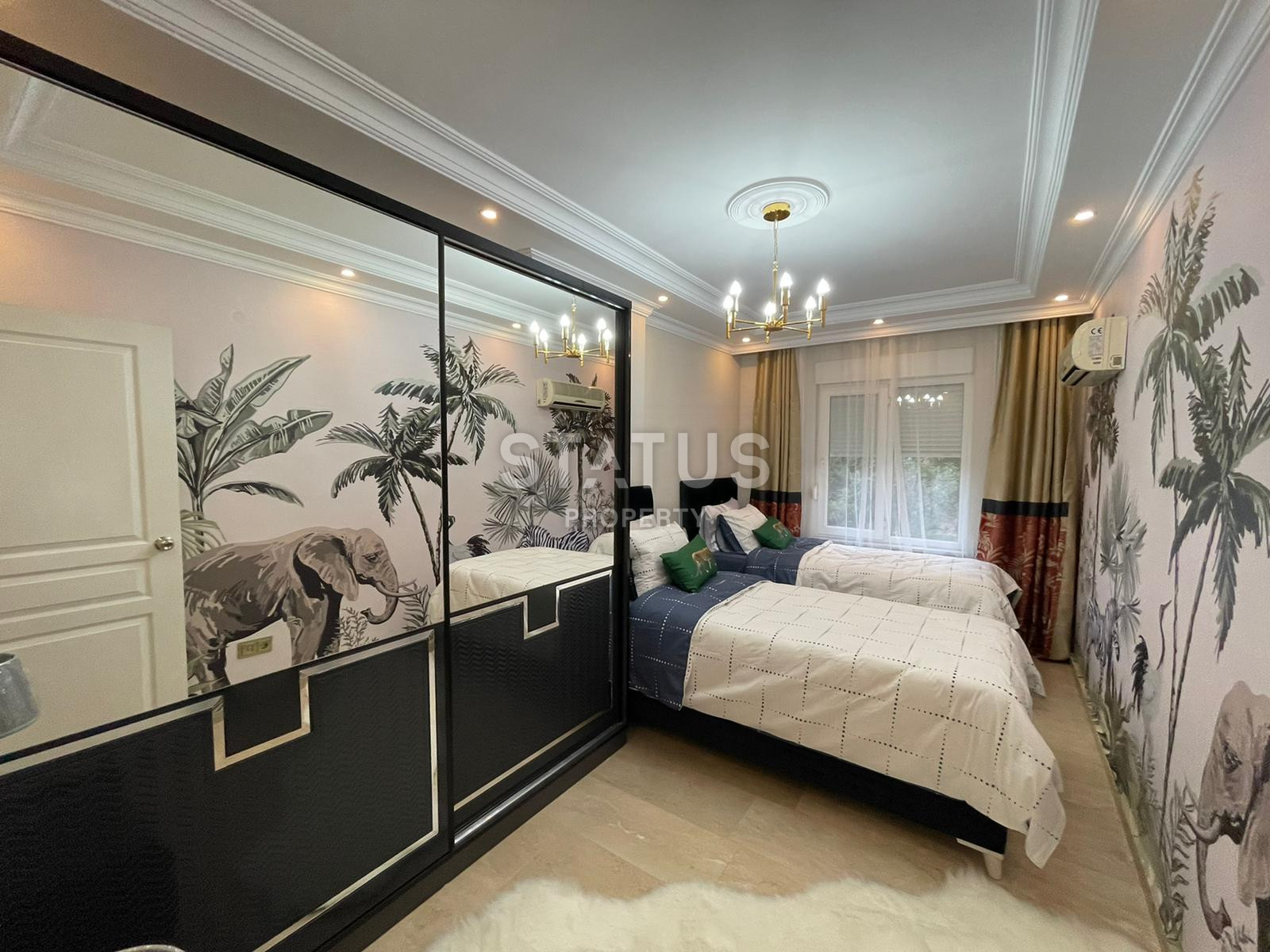 Luxurious apartment with luxury furniture in Tosmur. 110m2 фото 13