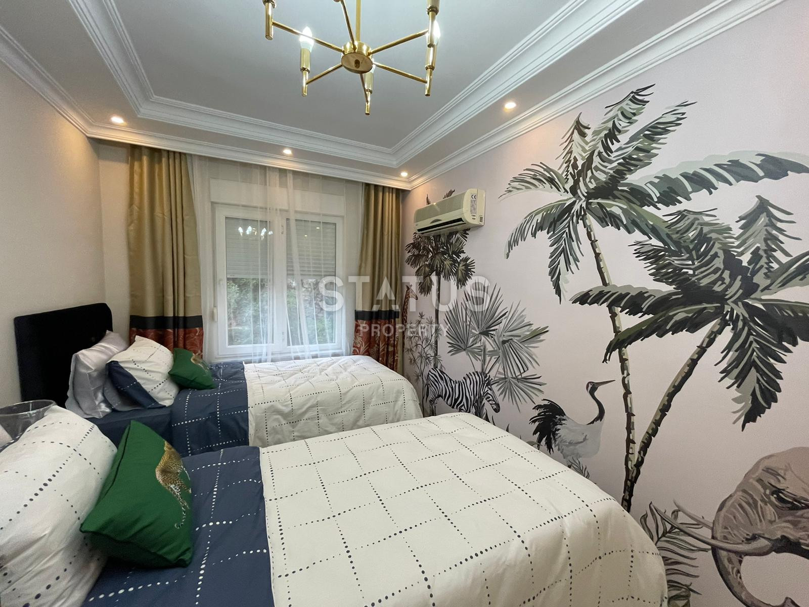 Luxurious apartment with luxury furniture in Tosmur. 110m2 фото 14