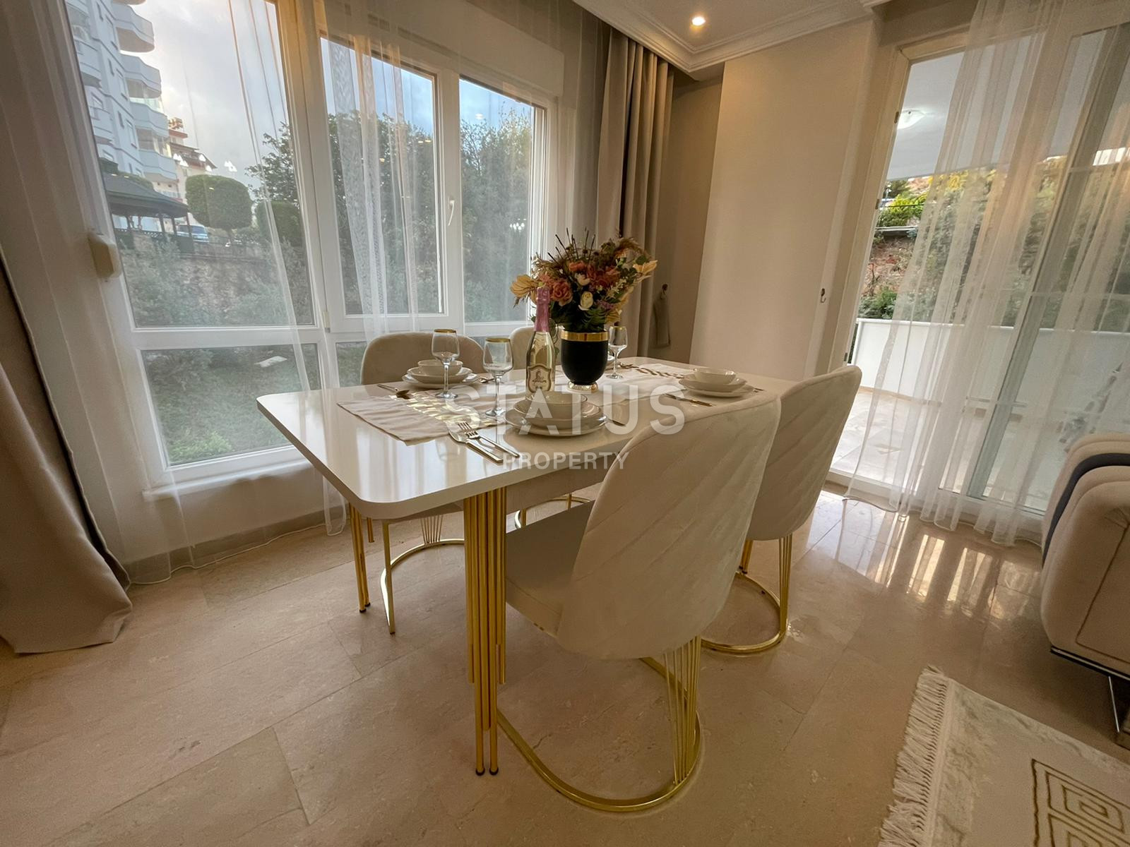 Luxurious apartment with luxury furniture in Tosmur. 110m2 фото 16