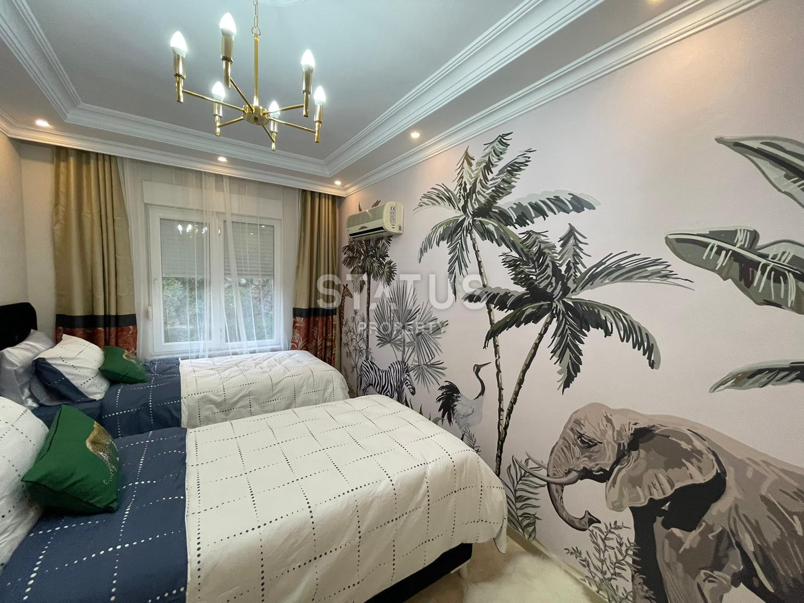 Luxurious apartment with luxury furniture in Tosmur. 110m2 фото 19