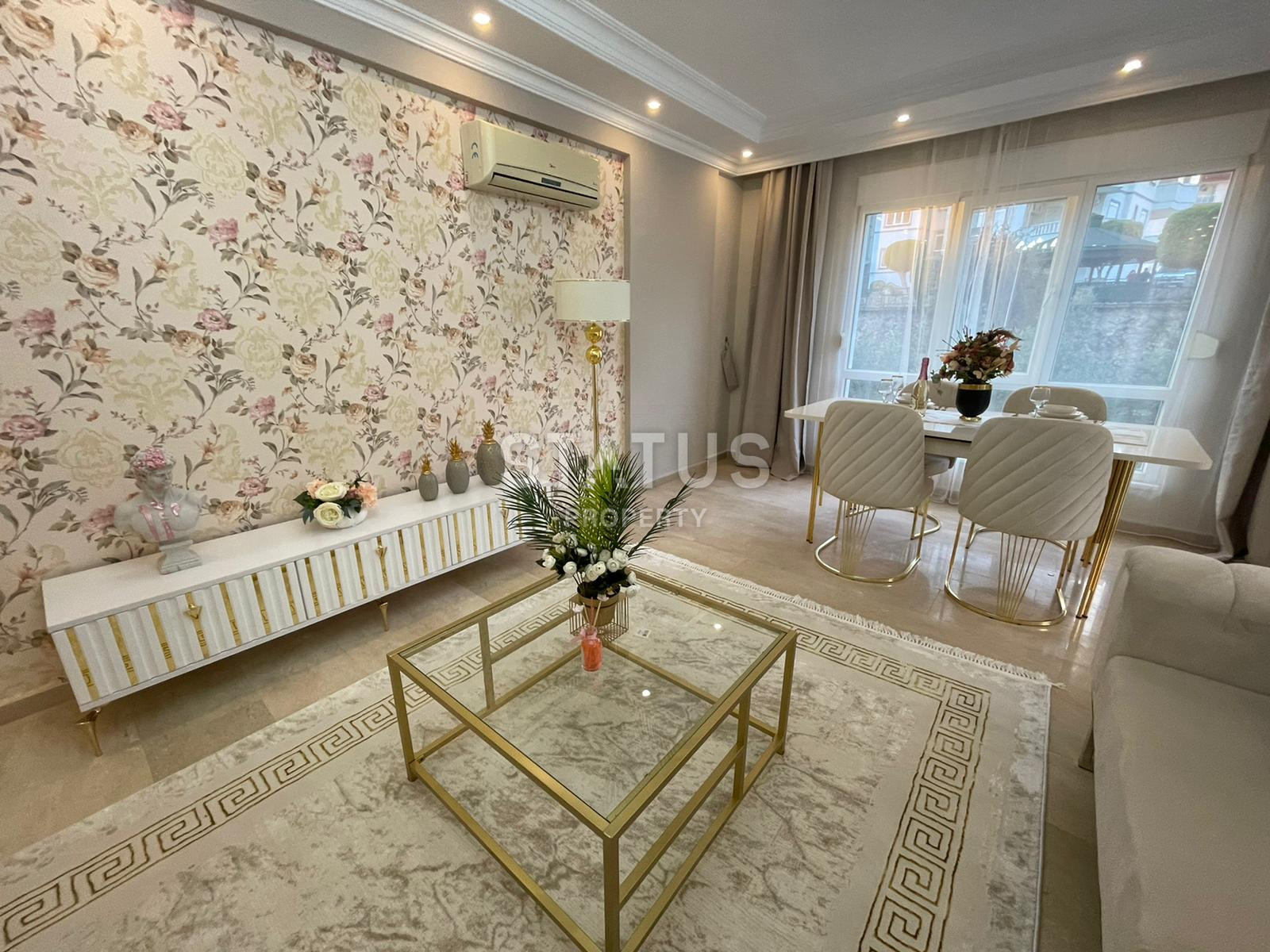 Luxurious apartment with luxury furniture in Tosmur. 110m2 фото 22