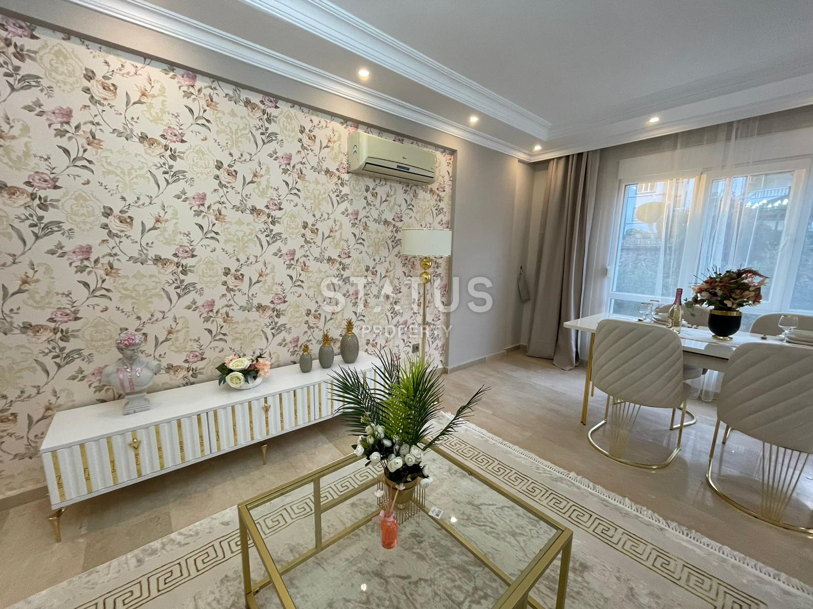 Luxurious apartment with luxury furniture in Tosmur. 110m2 фото 24