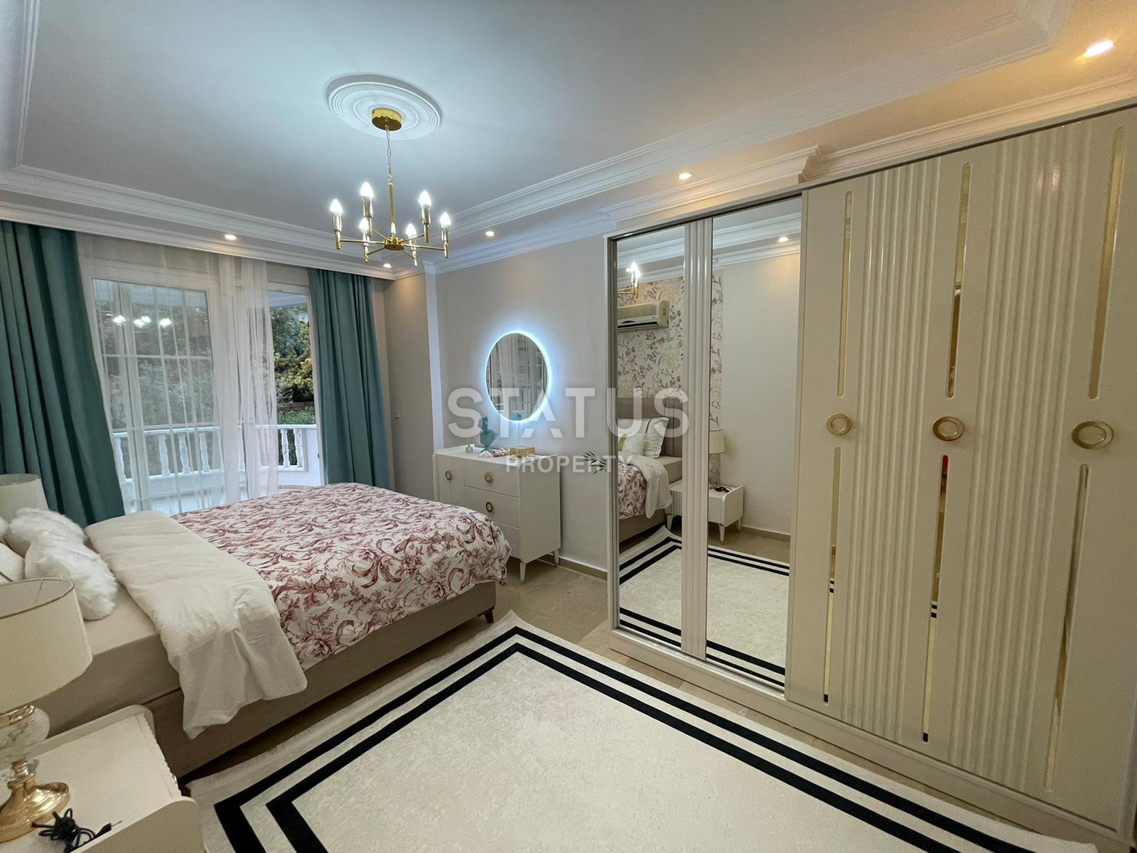 Luxurious apartment with luxury furniture in Tosmur. 110m2 фото 25